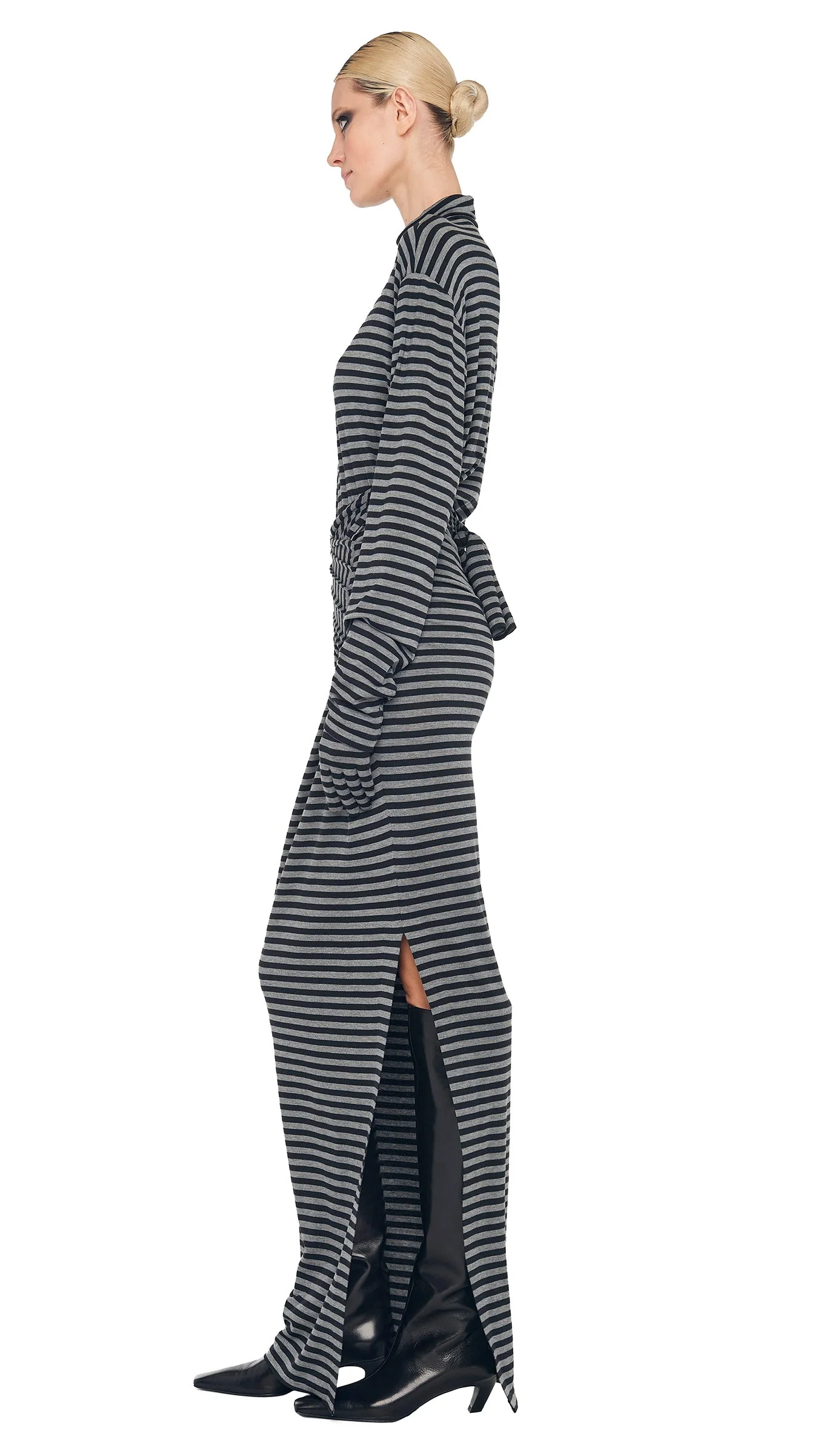 ALL IN ONE SIDE SLIT LONG SKIRT - Image 3