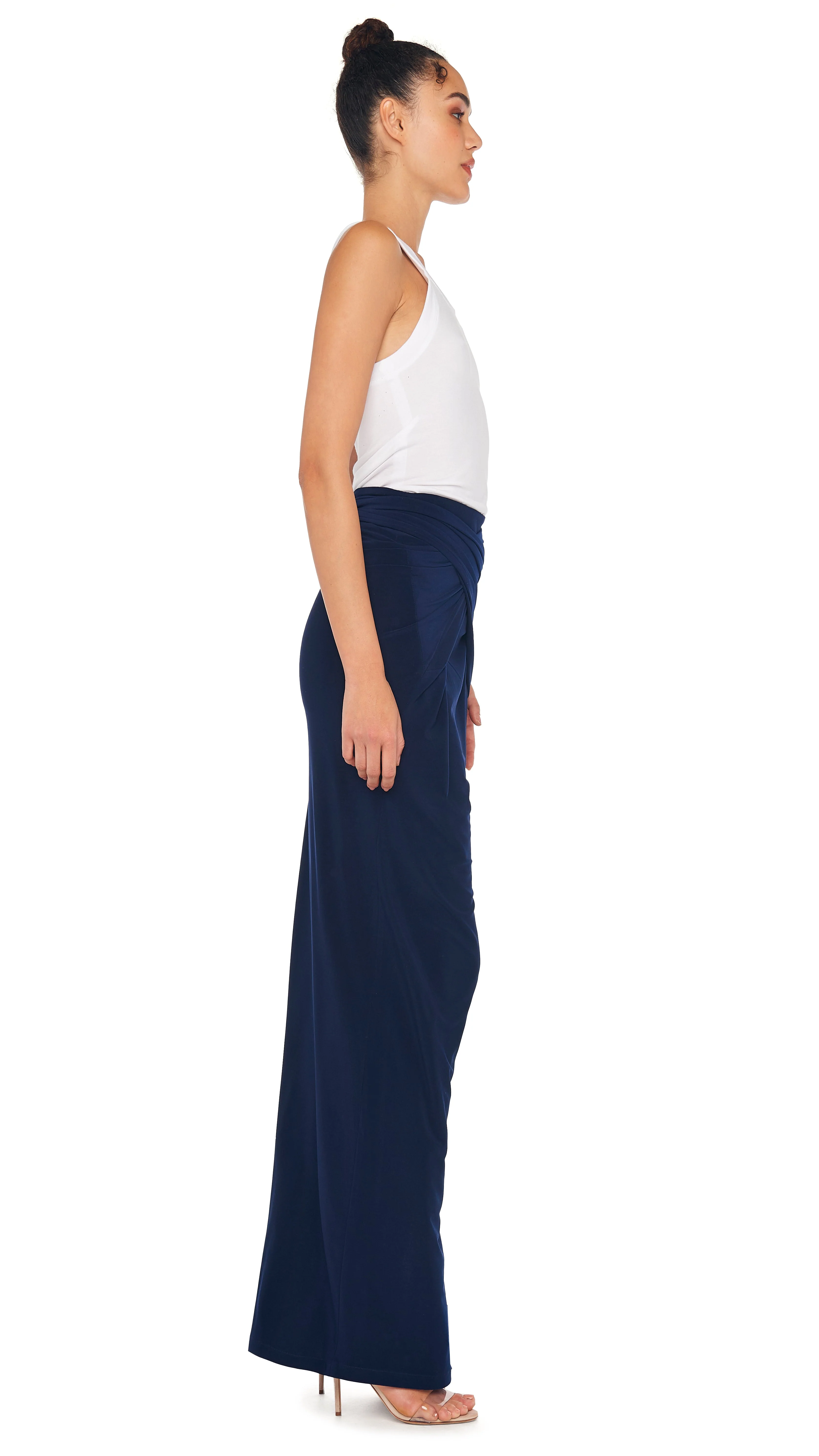 ALL IN ONE SIDE SLIT LONG SKIRT - Image 4
