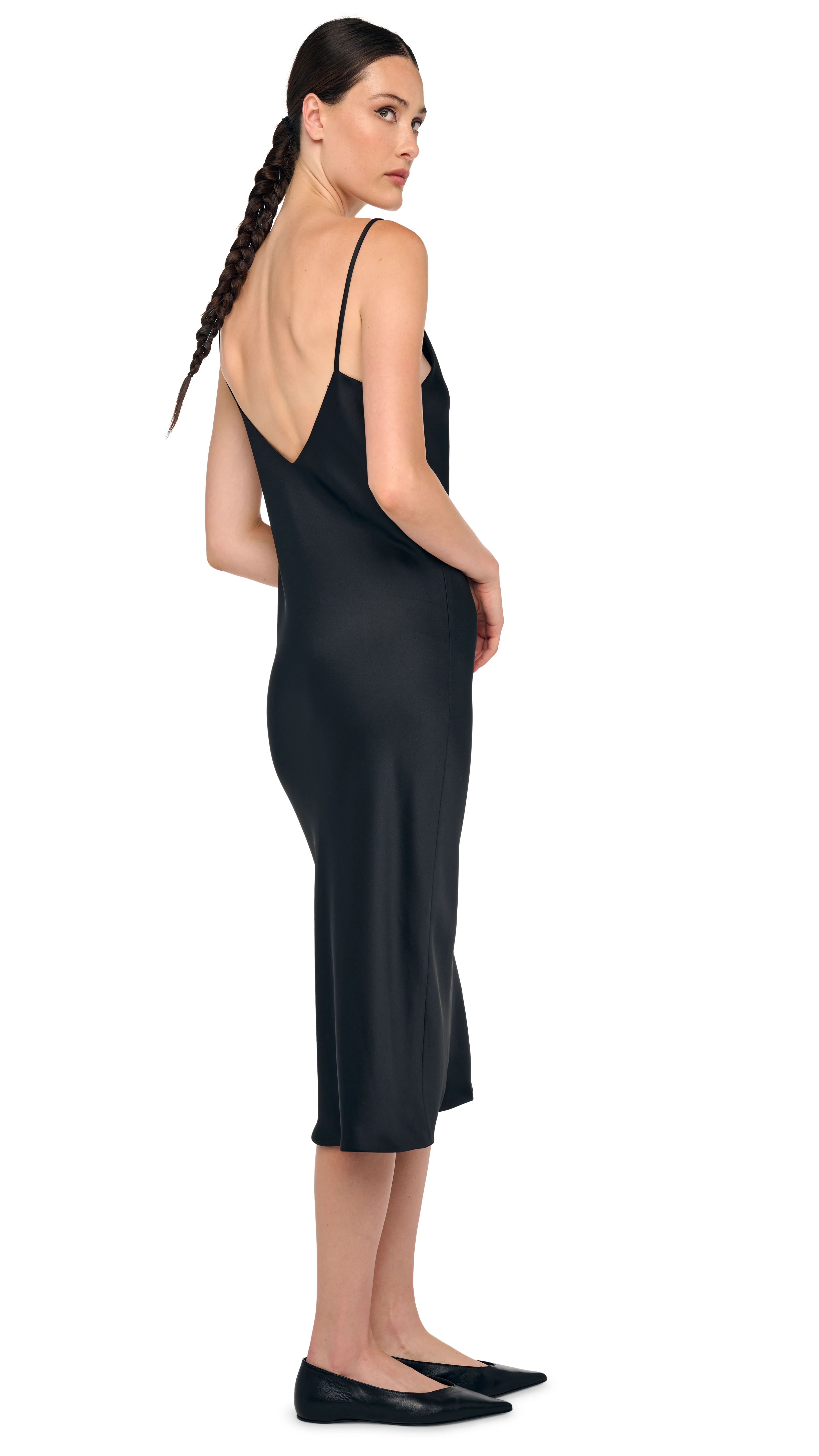 BIAS SLIP DRESS TO MIDCALF - Image 4