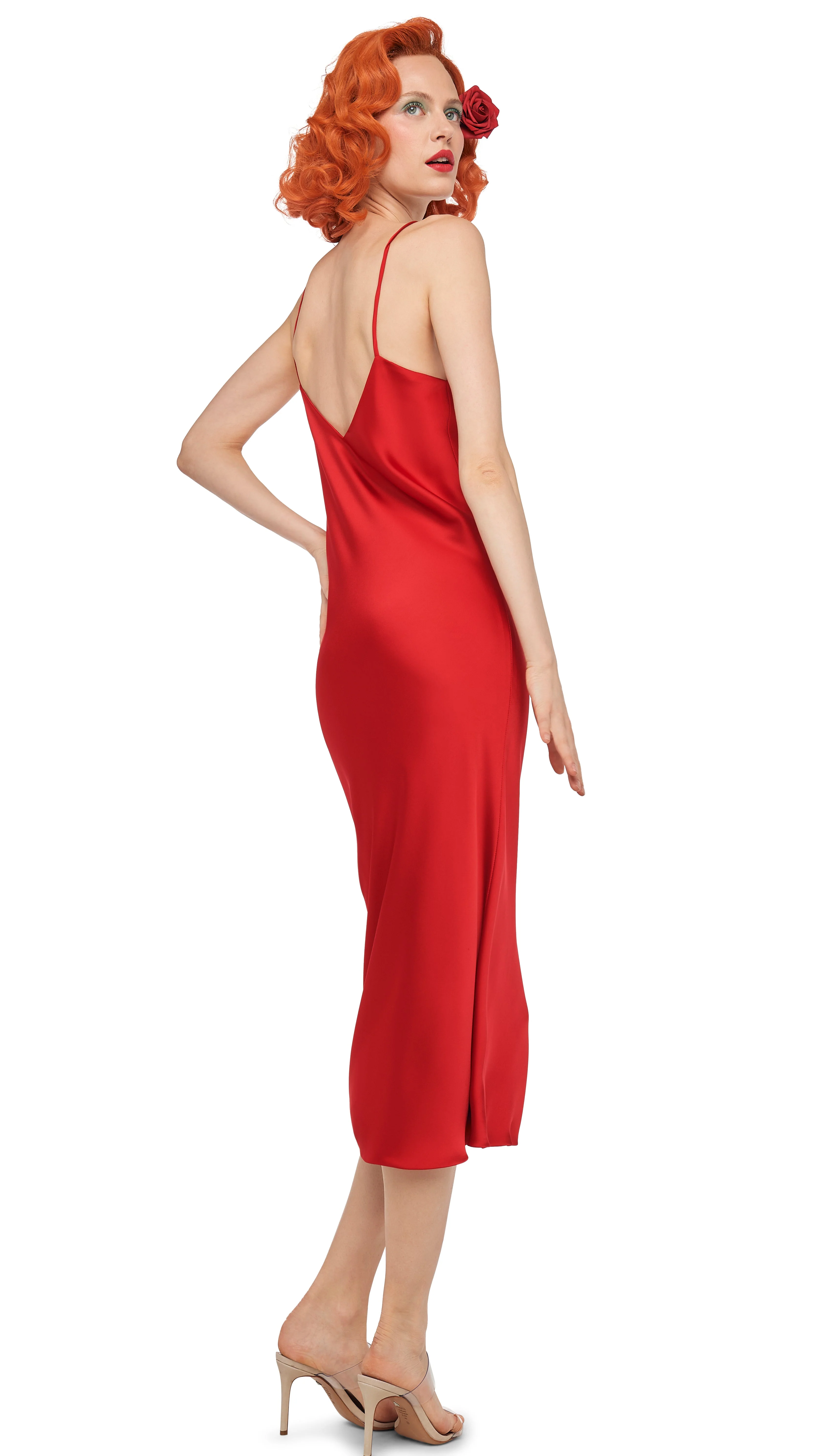 BIAS SLIP DRESS TO MIDCALF - Image 5