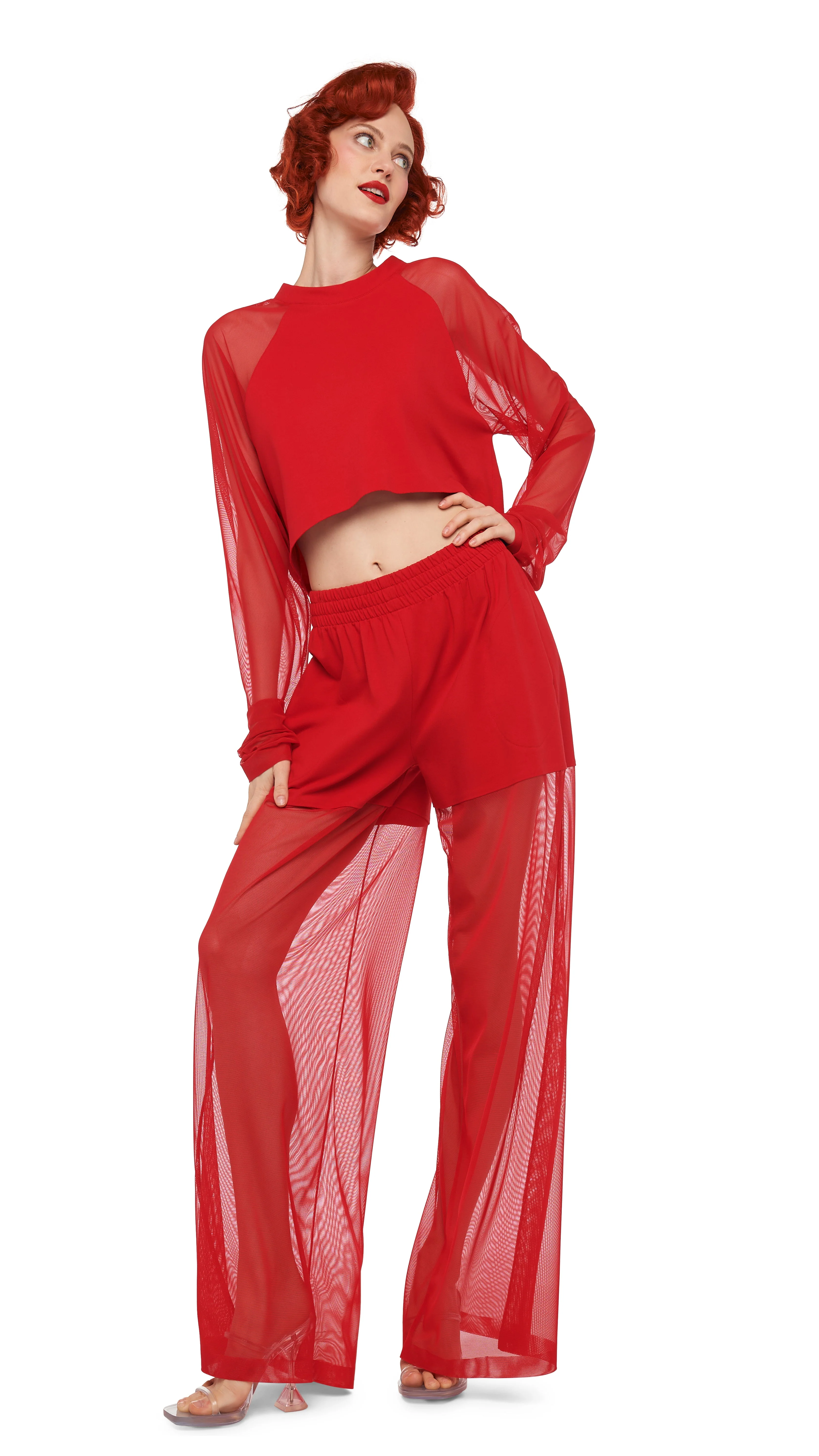 BF ELEPHANT SWEATPANT W/ MESH - Image 5