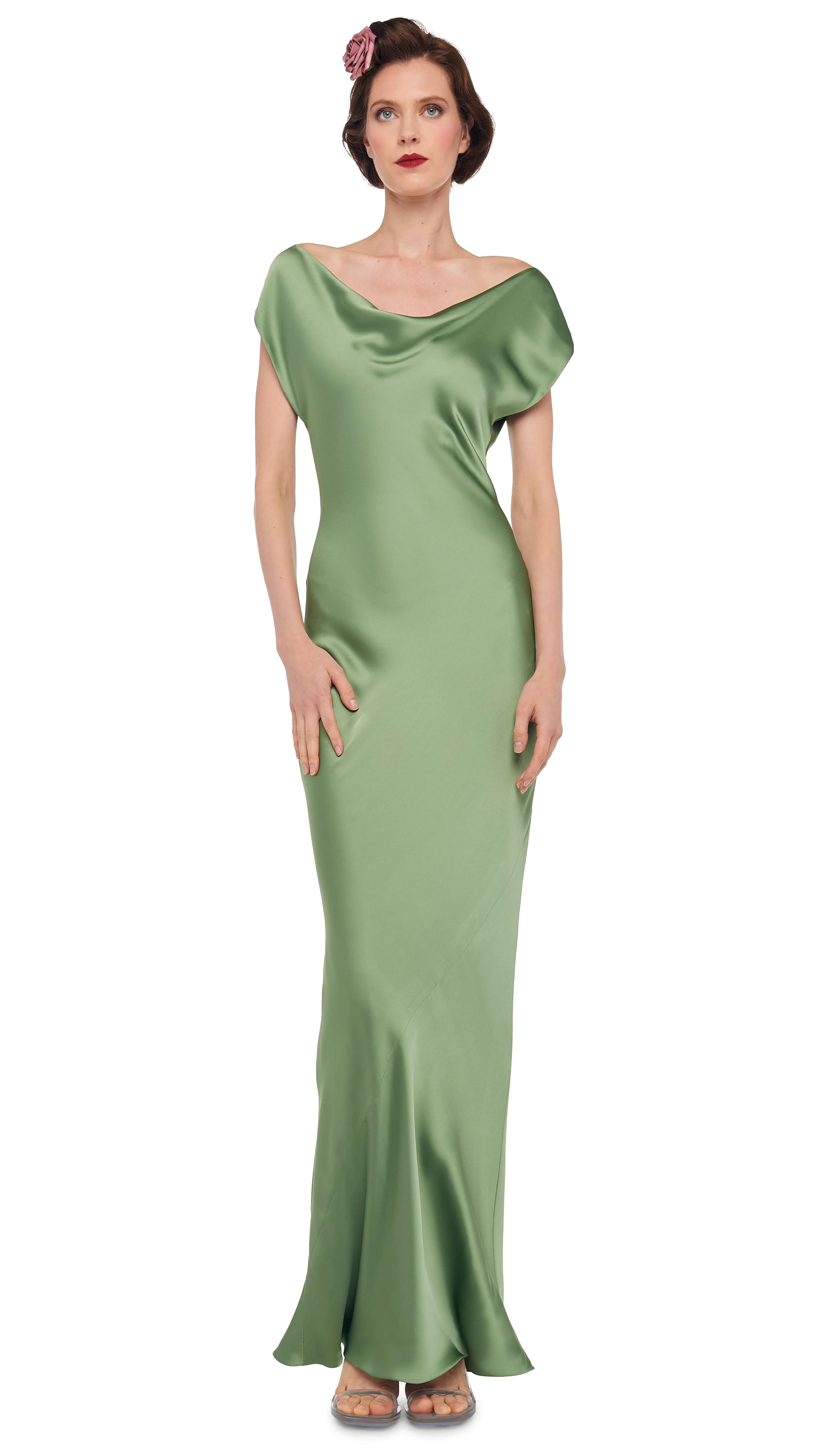 CAP SLEEVE MARIA GOWN - Image 2