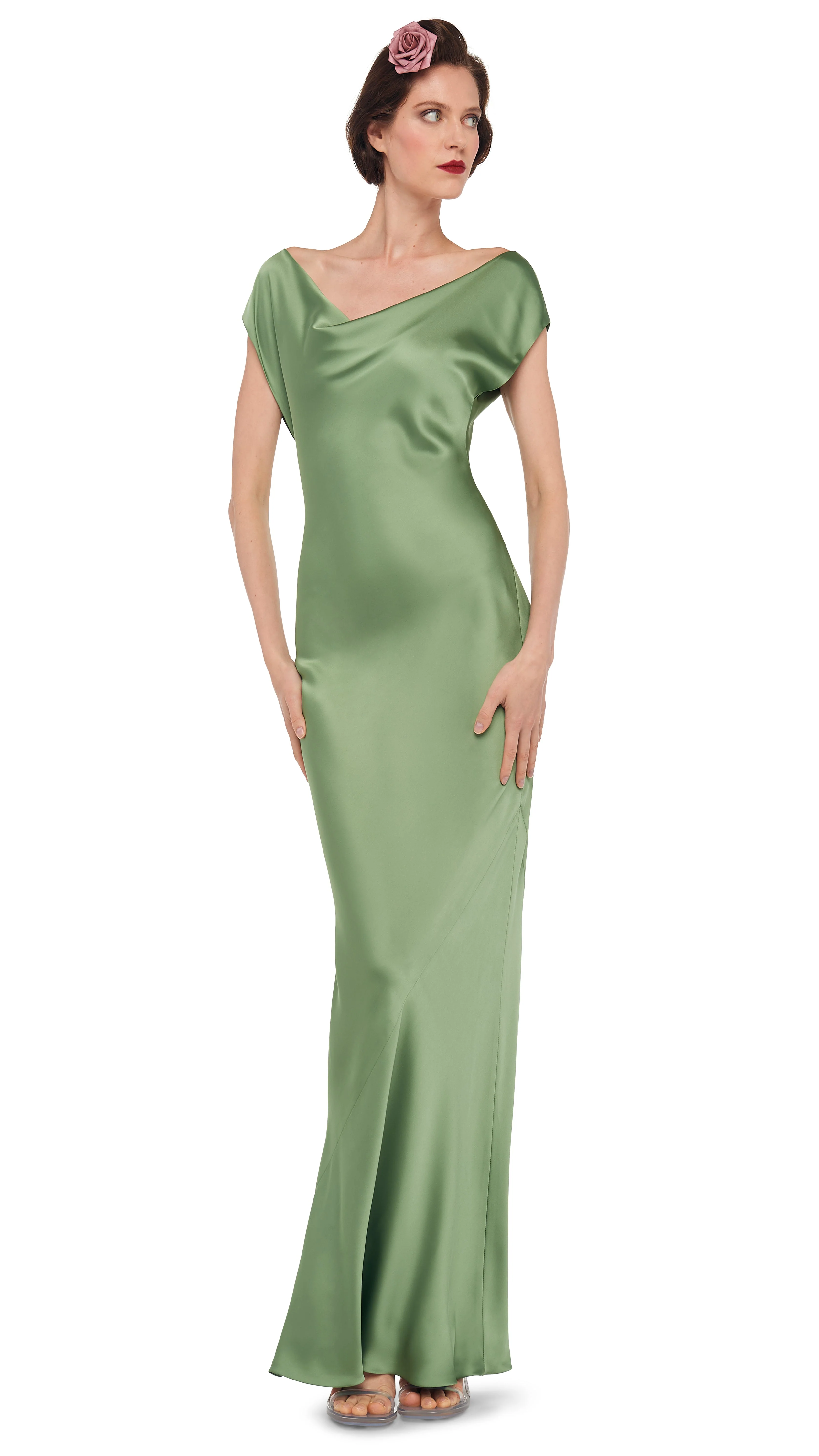 CAP SLEEVE MARIA GOWN - Image 5