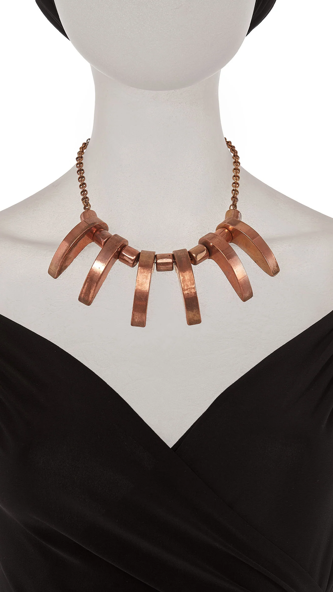 COLORED BRASS NECKLACE - Image 2