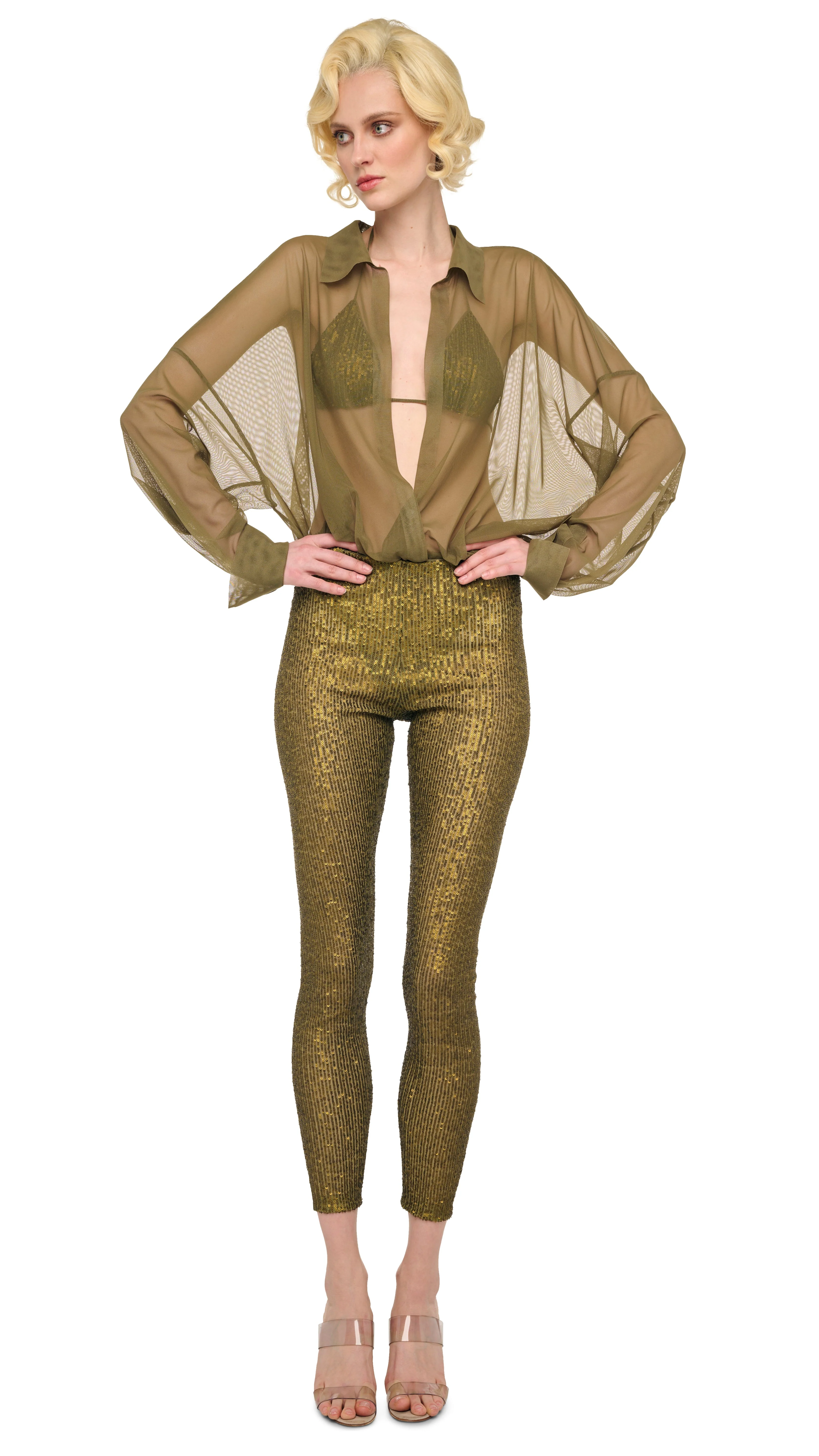 CROPPED LEGGING W/O WAISTBAND - Image 4