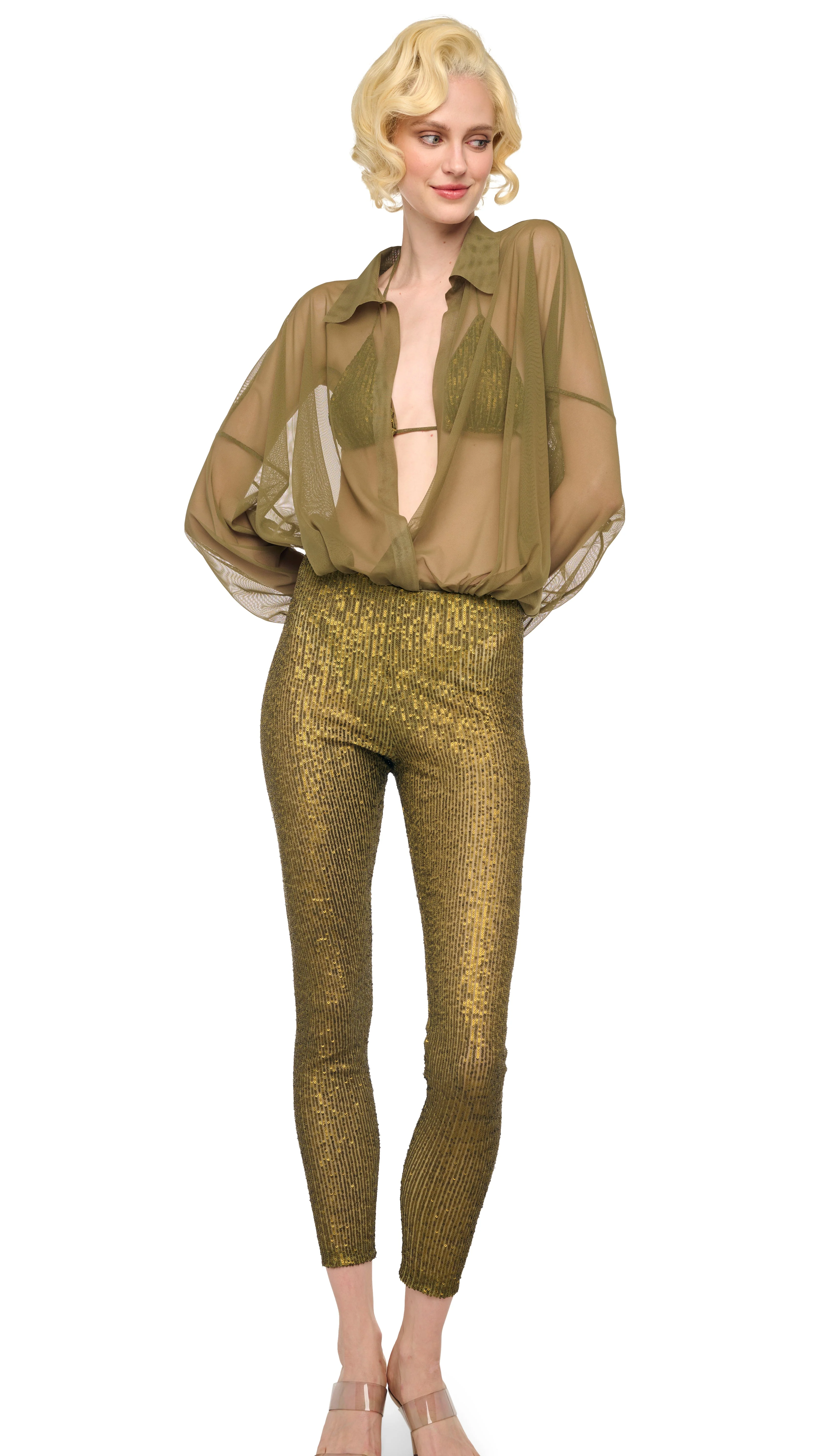 CROPPED LEGGING W/O WAISTBAND - Image 5