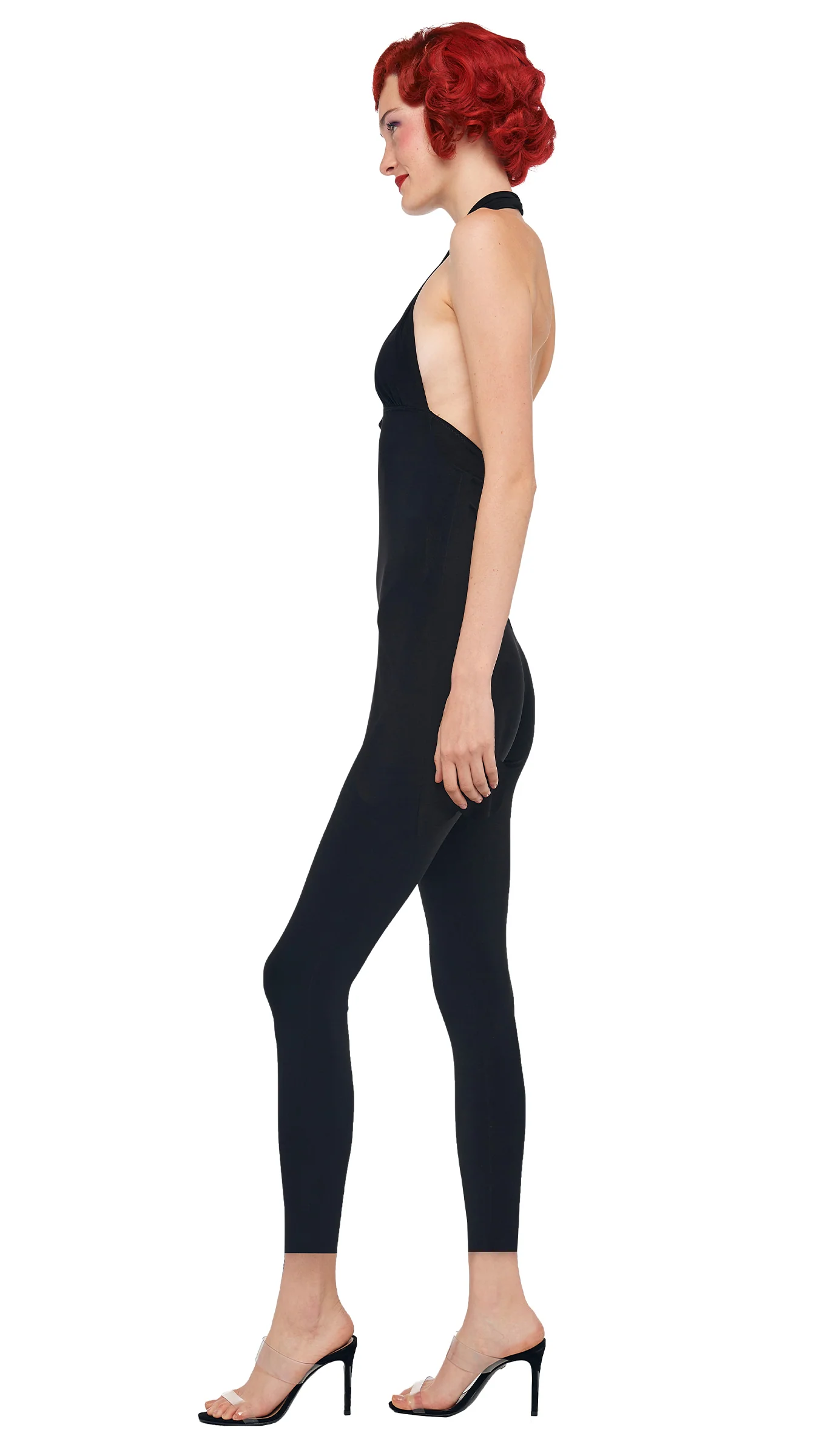 CROSS HALTER CATSUIT - Image 2