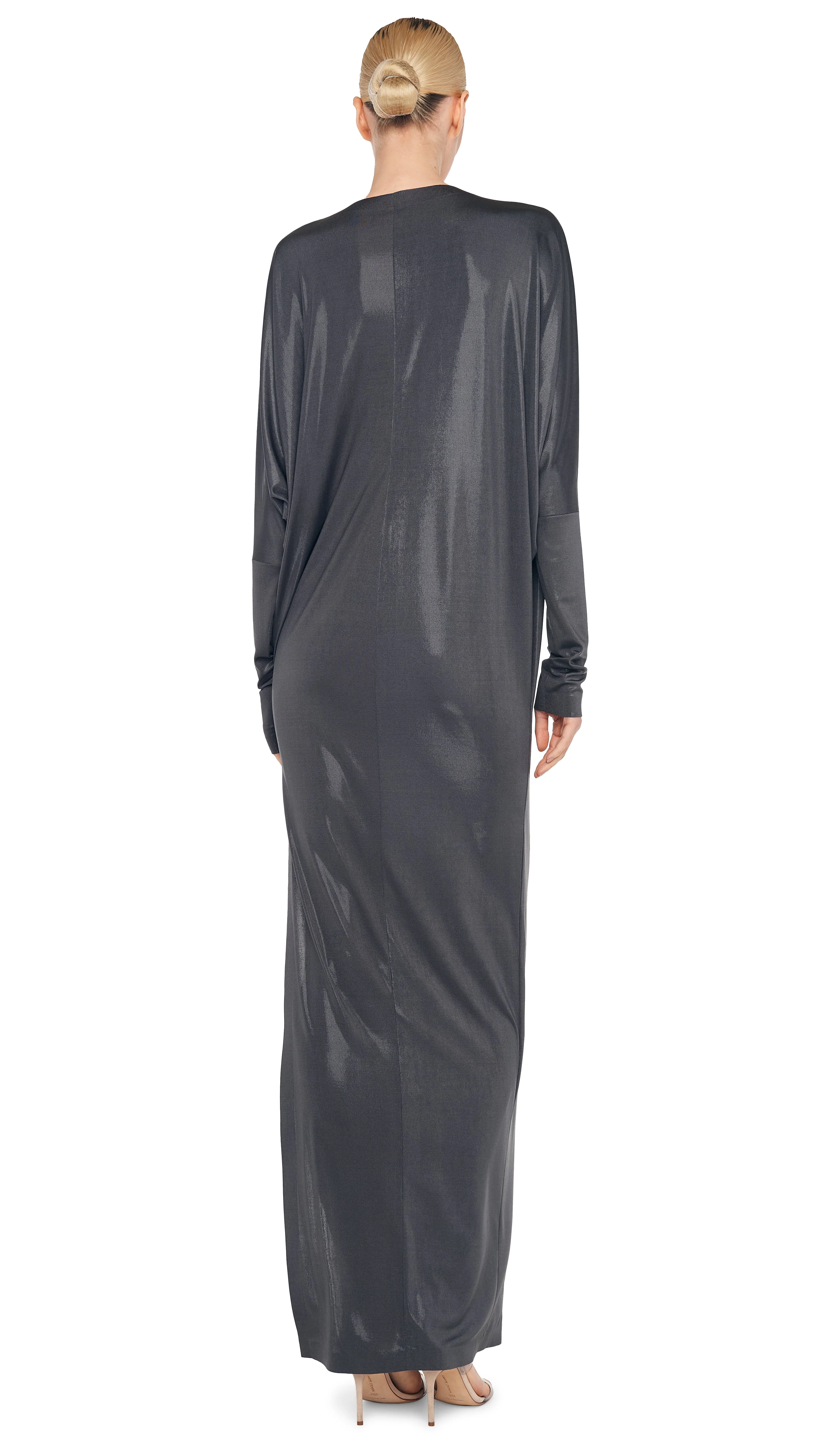 DOLMAN WRAP GOWN W/ SIDE SLIT - Image 4