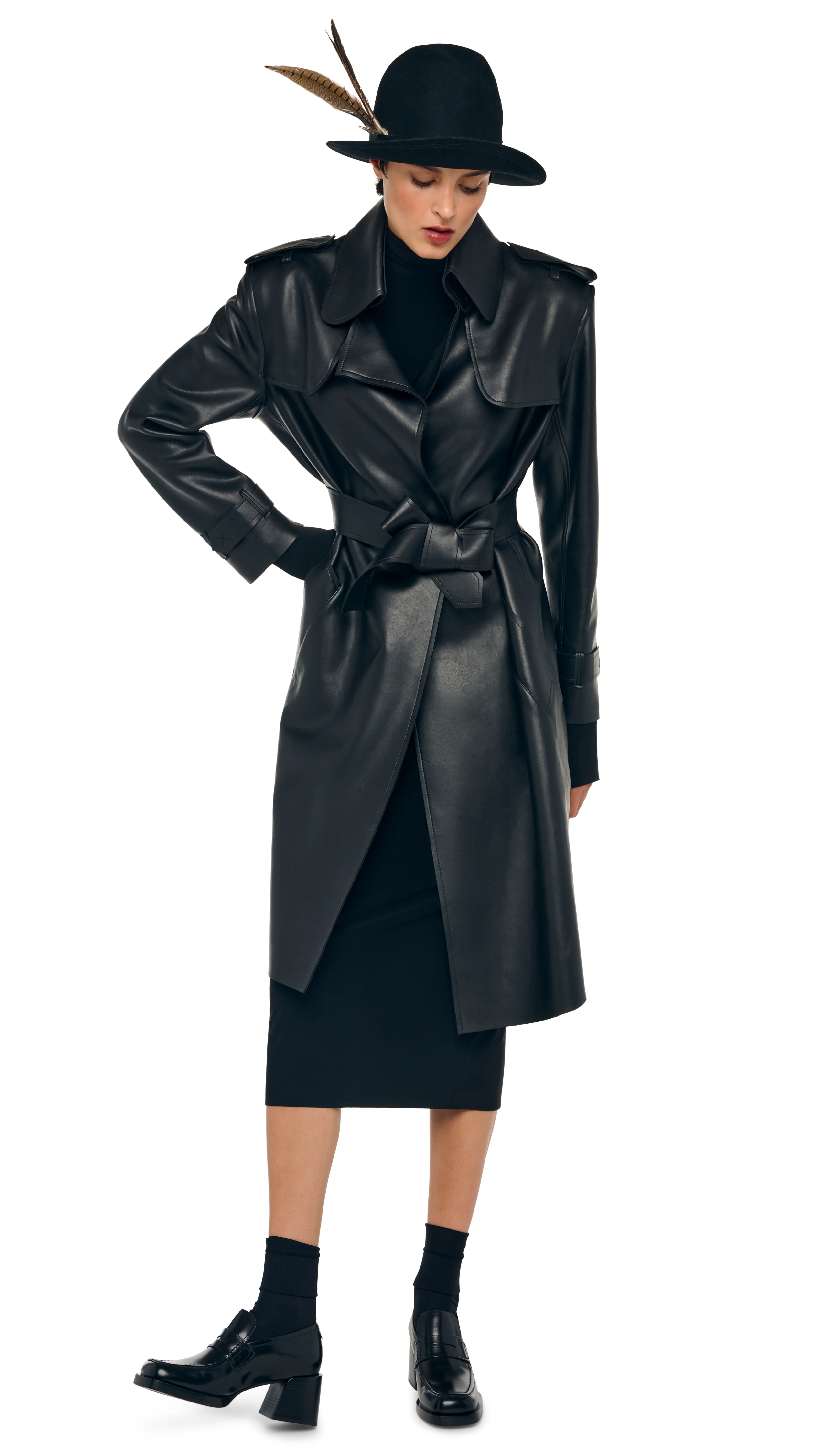 DOUBLE BREASTED TRENCH - Image 4