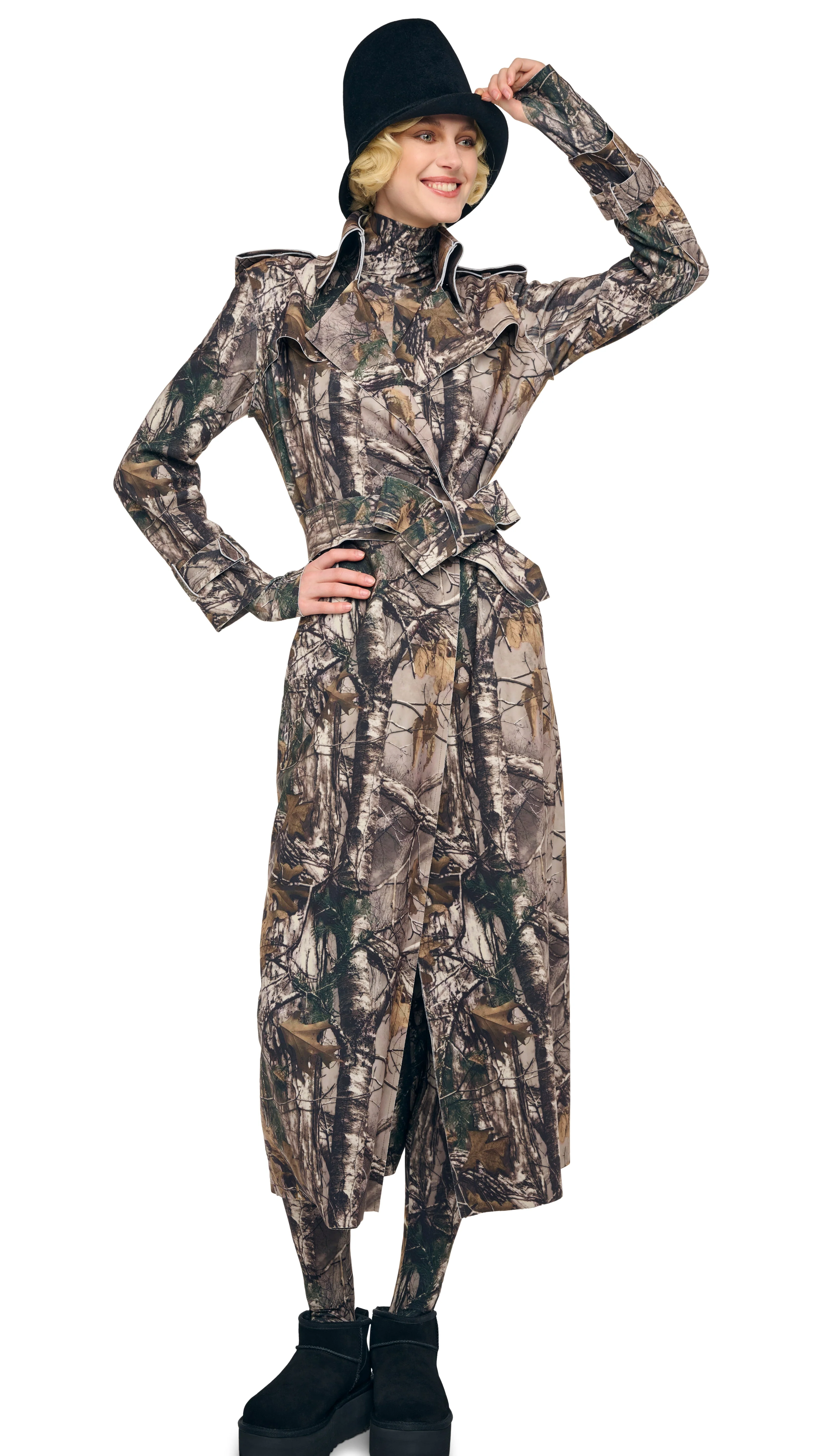 DOUBLE BREASTED TRENCH - Image 4