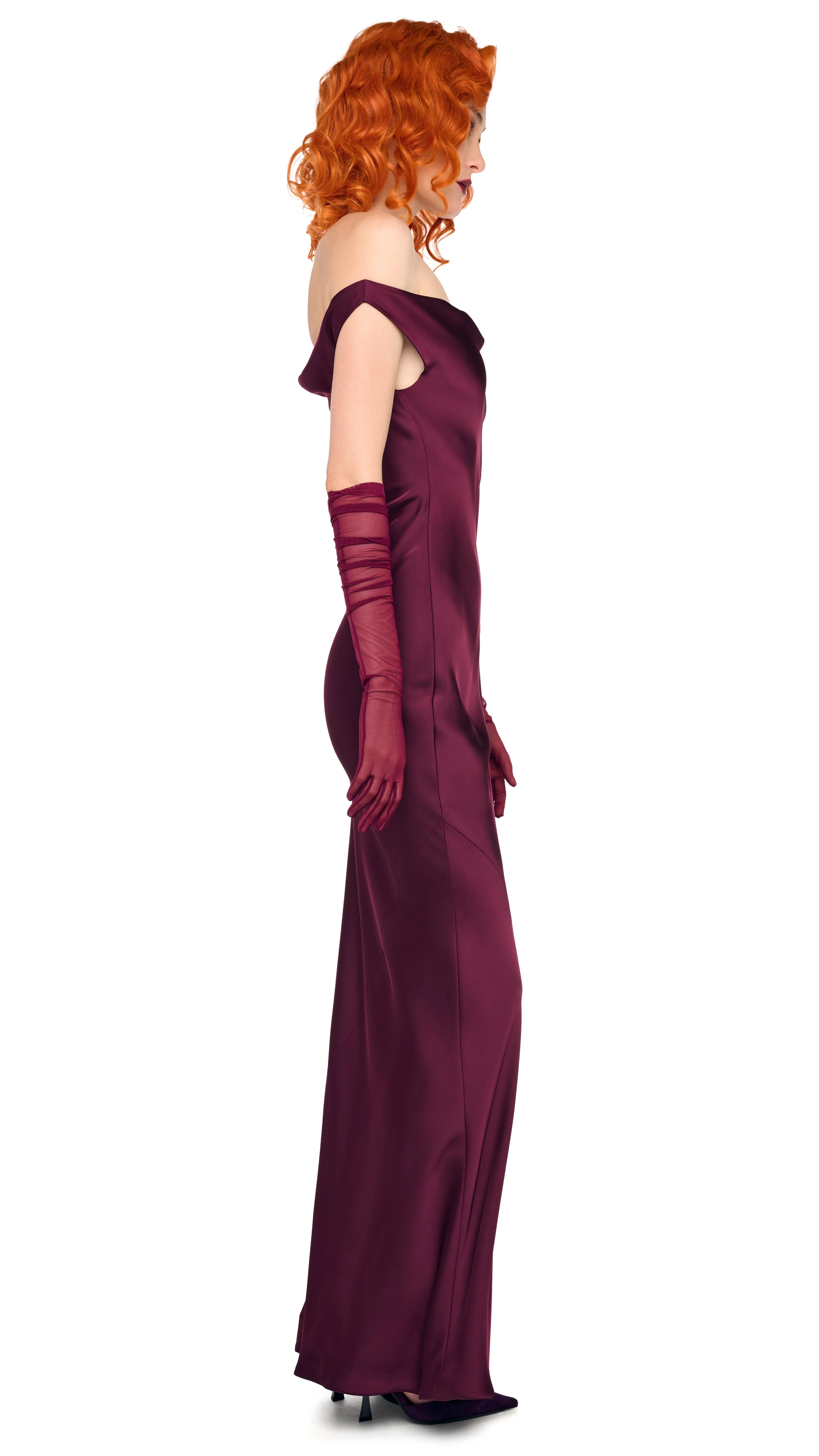 DROP SHOULDER MARIA GOWN - Image 4