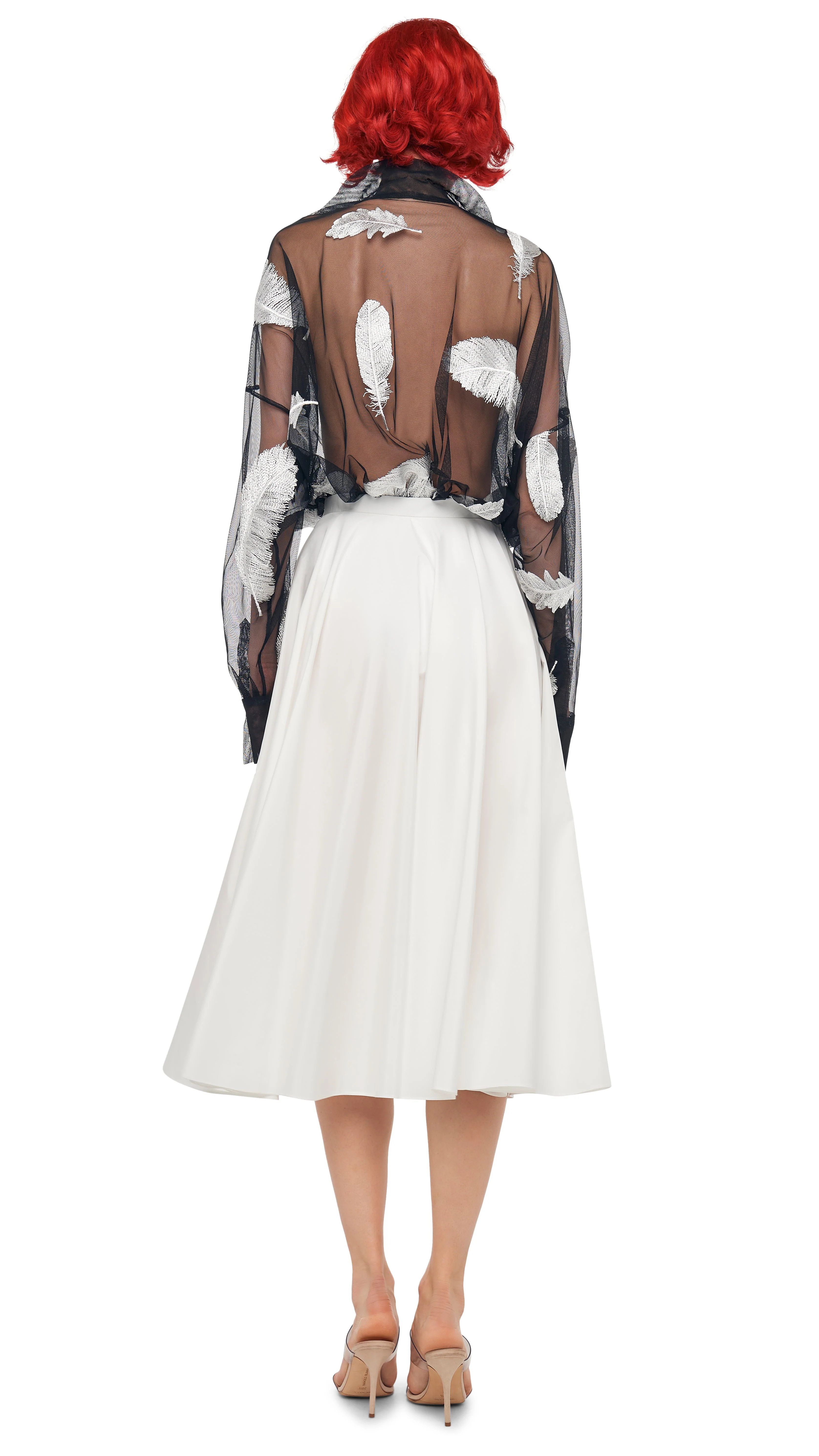 FLARED SKIRT TO MIDCALF - Image 3