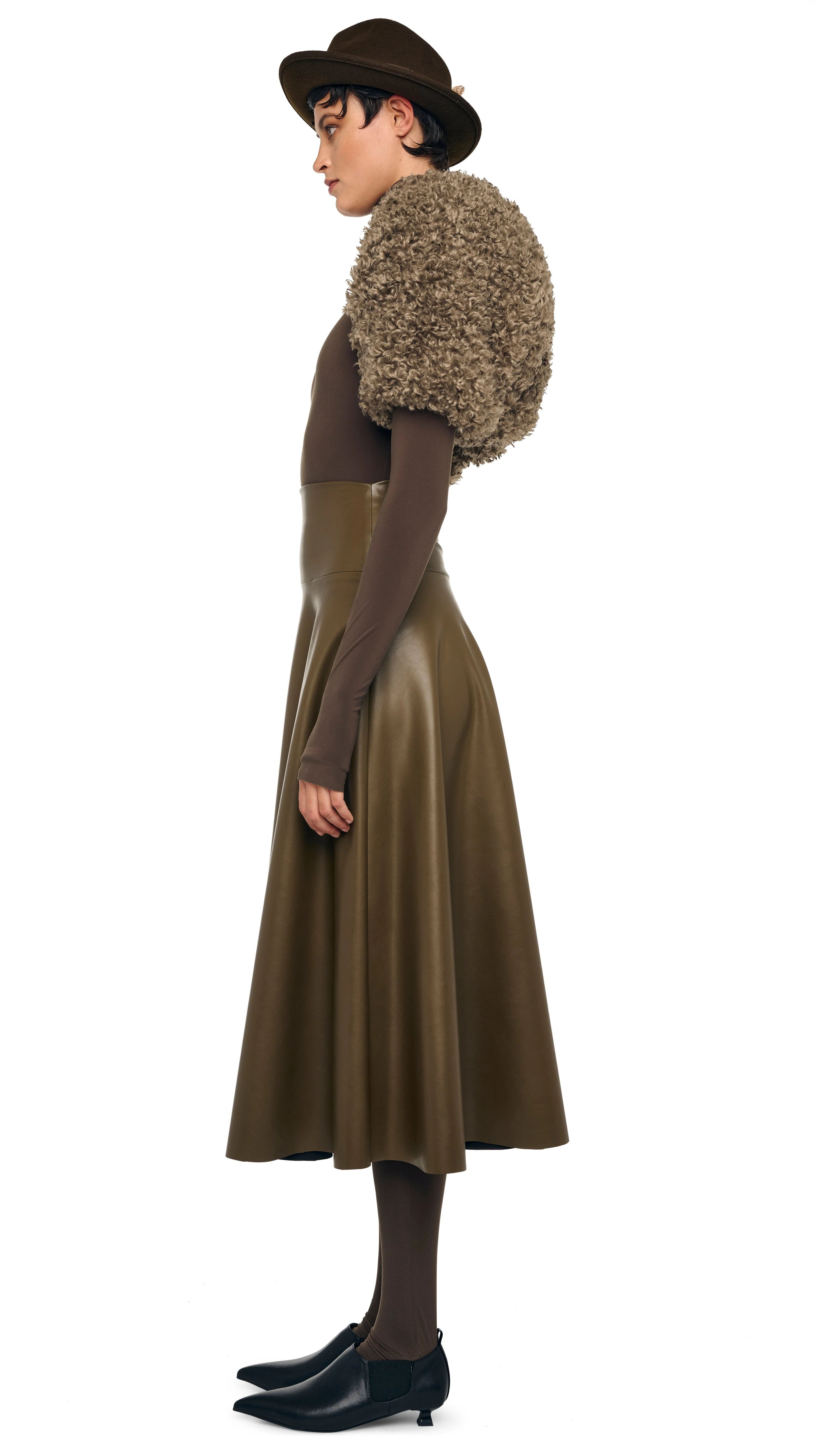 FLARED SKIRT TO MIDCALF - Image 2