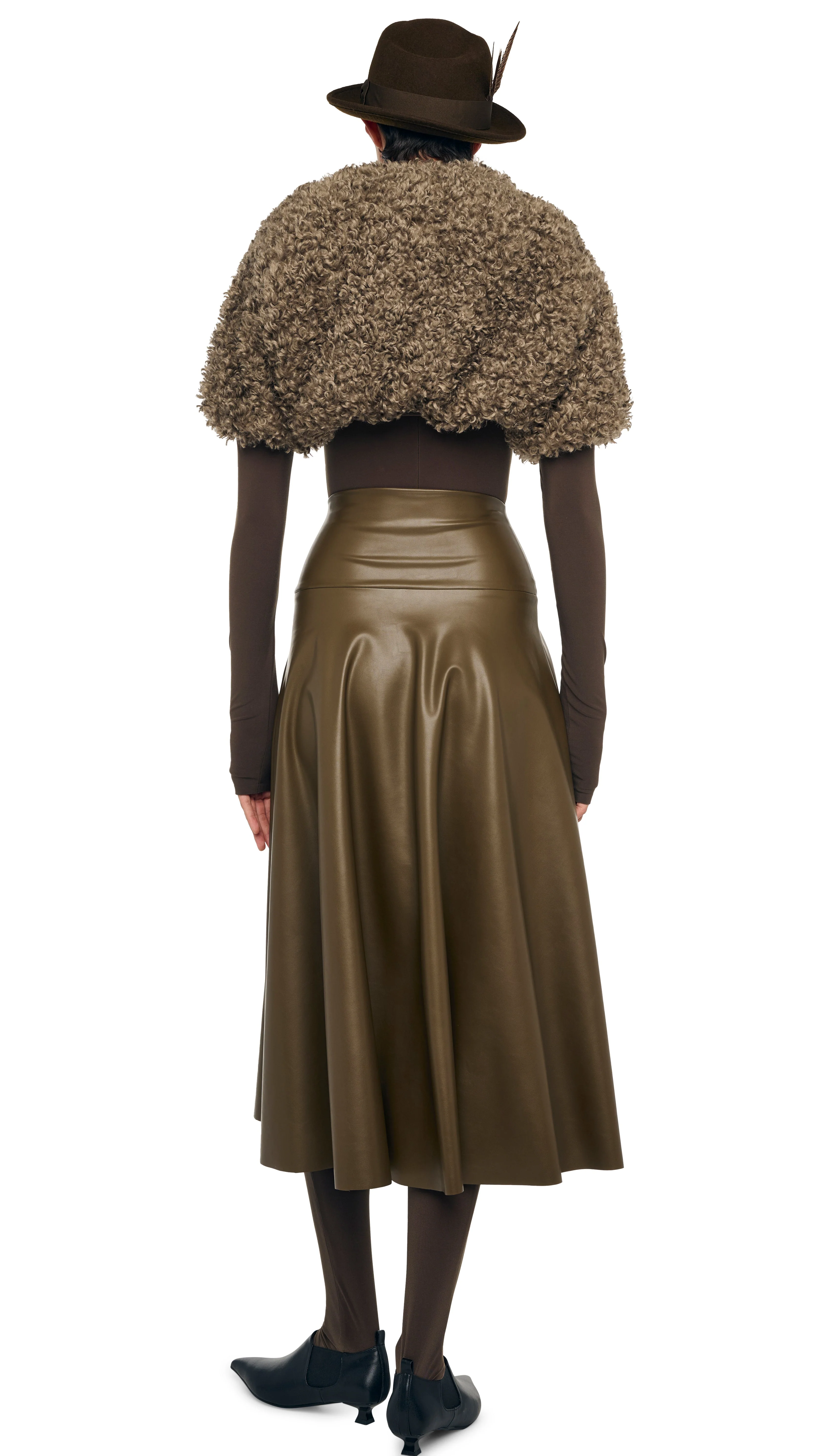 FLARED SKIRT TO MIDCALF - Image 3