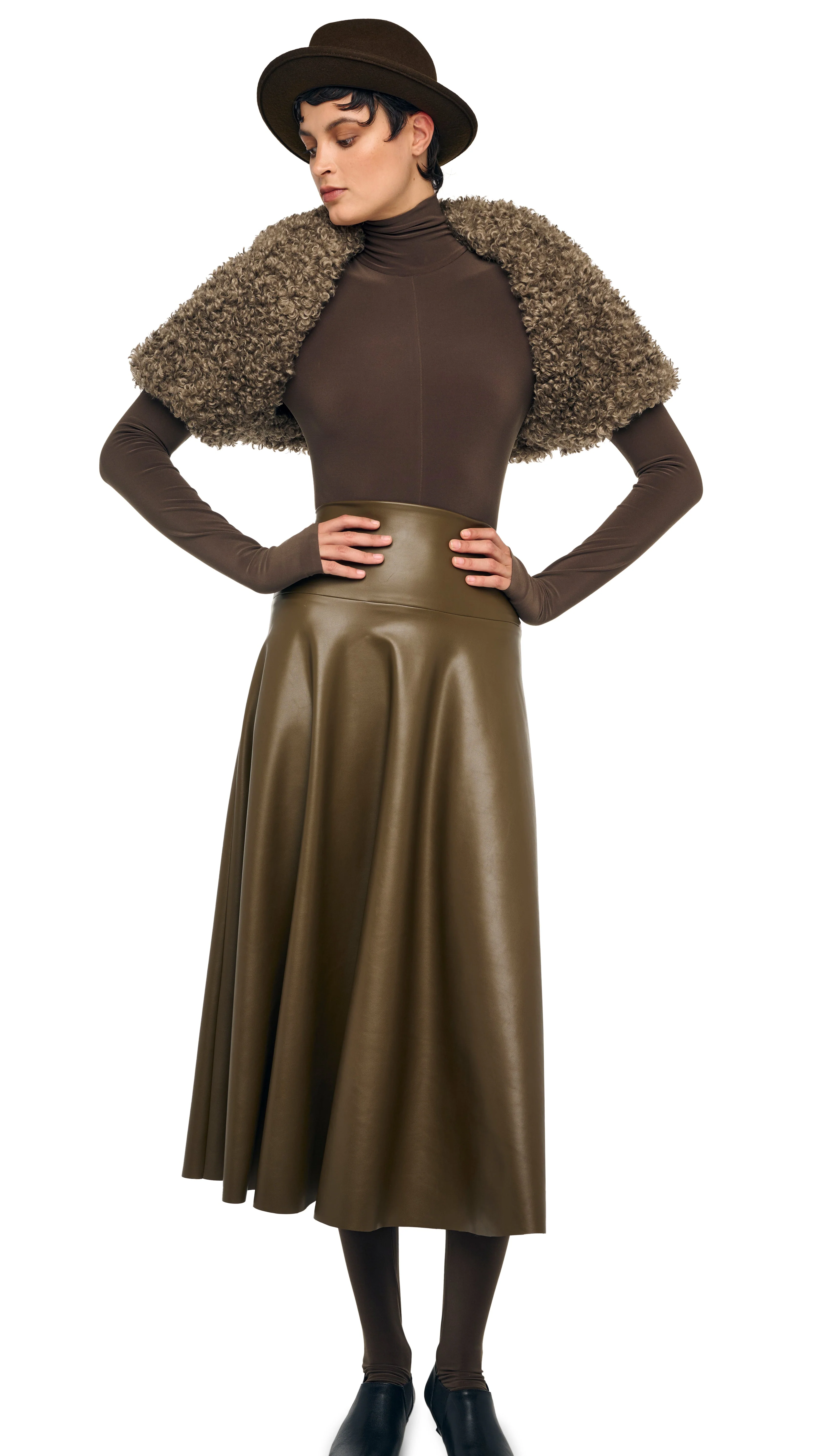 FLARED SKIRT TO MIDCALF - Image 6