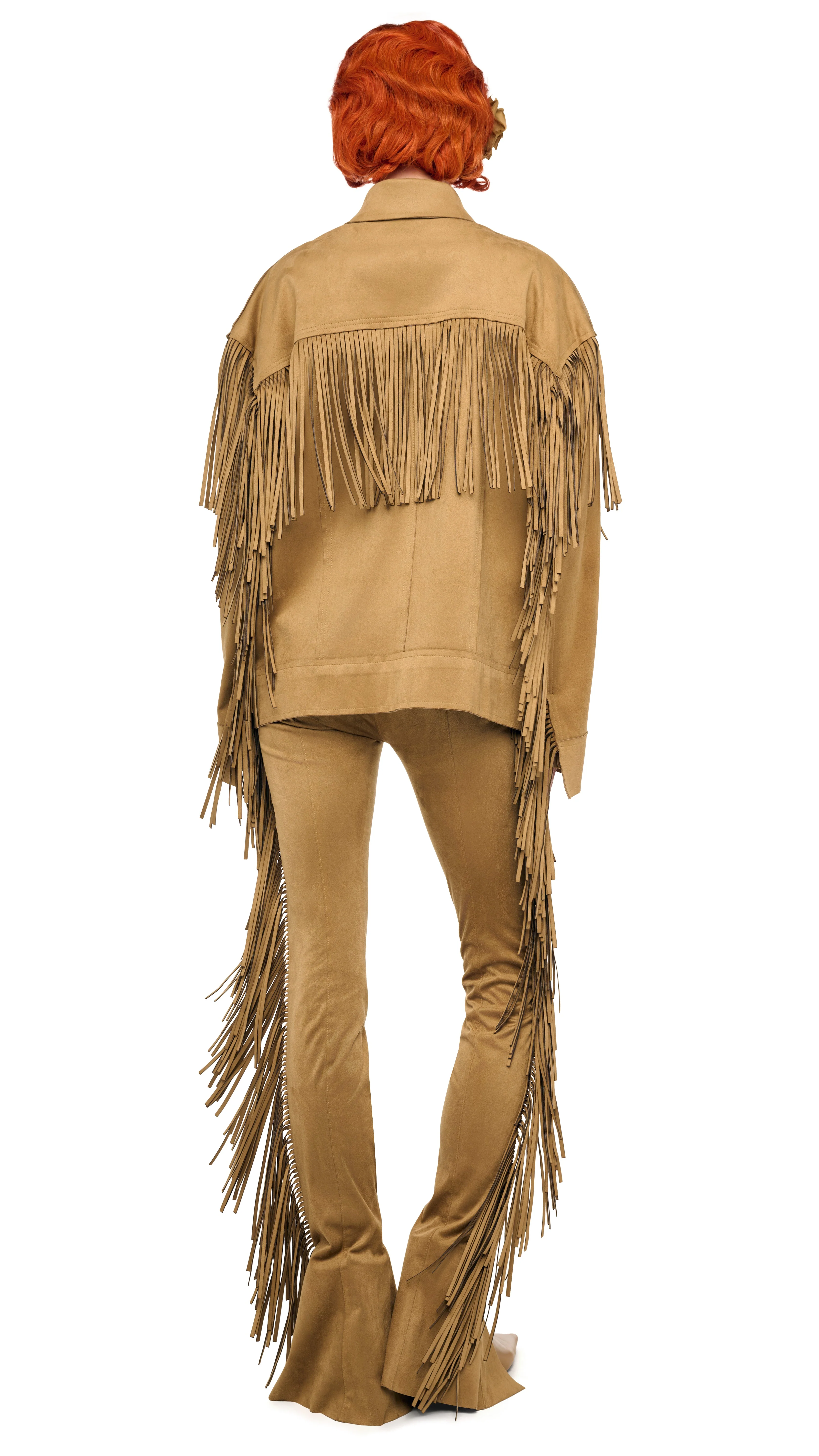 FRINGE OVERSIZED JEAN JACKET - Image 3