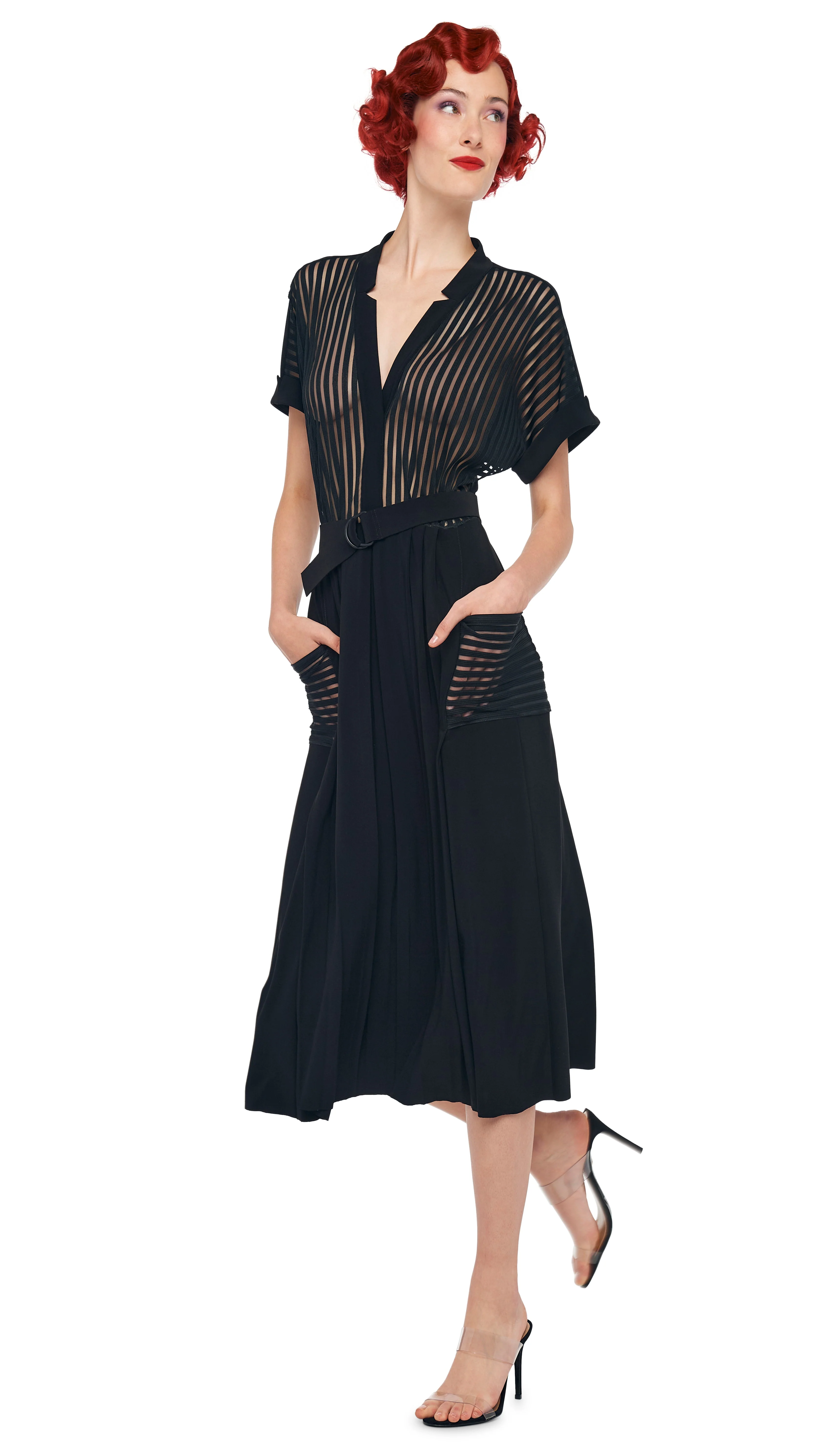 GERALYN SHORT SLEEVE DRESS - Image 4