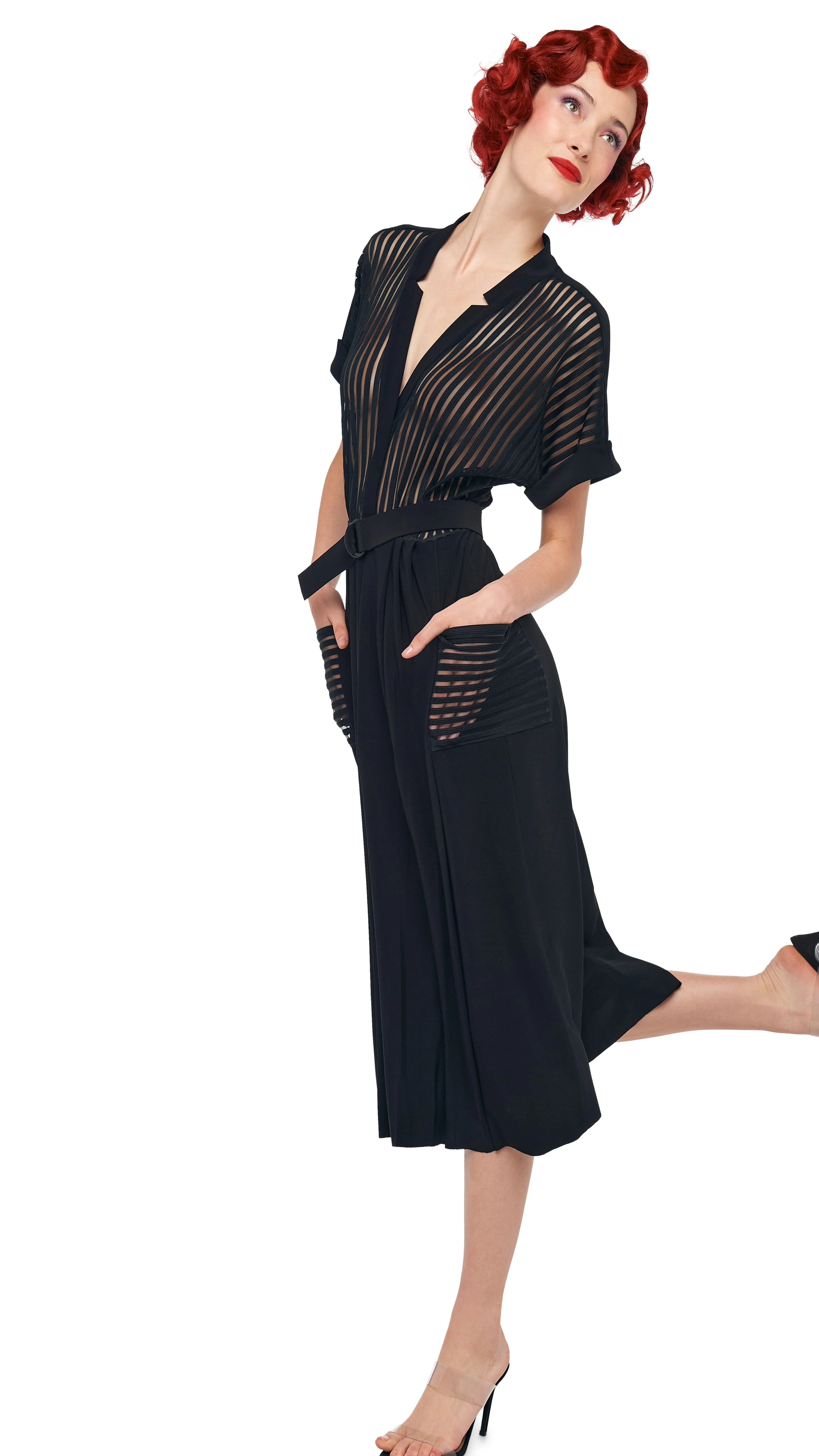 GERALYN SHORT SLEEVE DRESS - Image 6