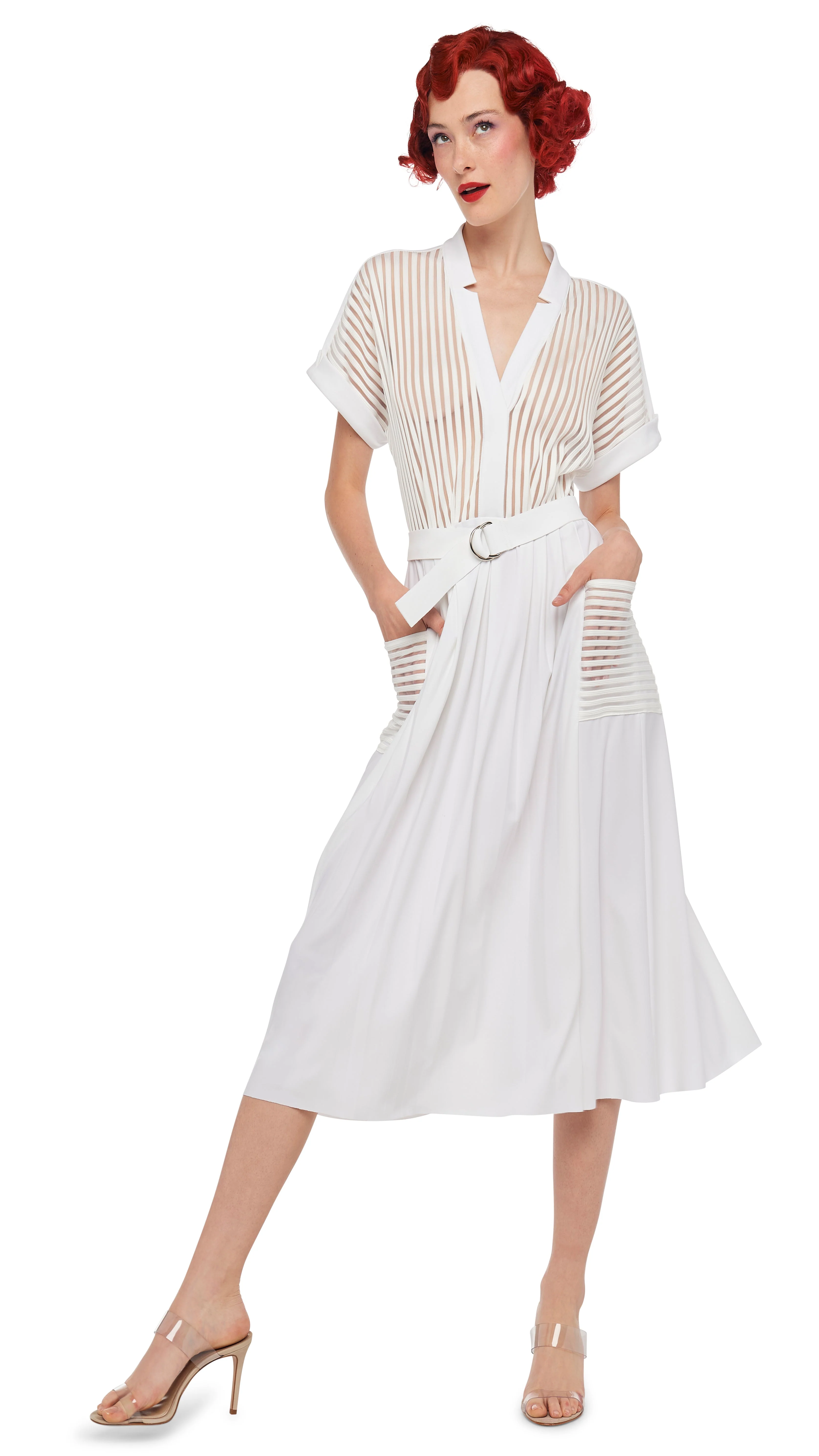 GERALYN SHORT SLEEVE DRESS - Image 6