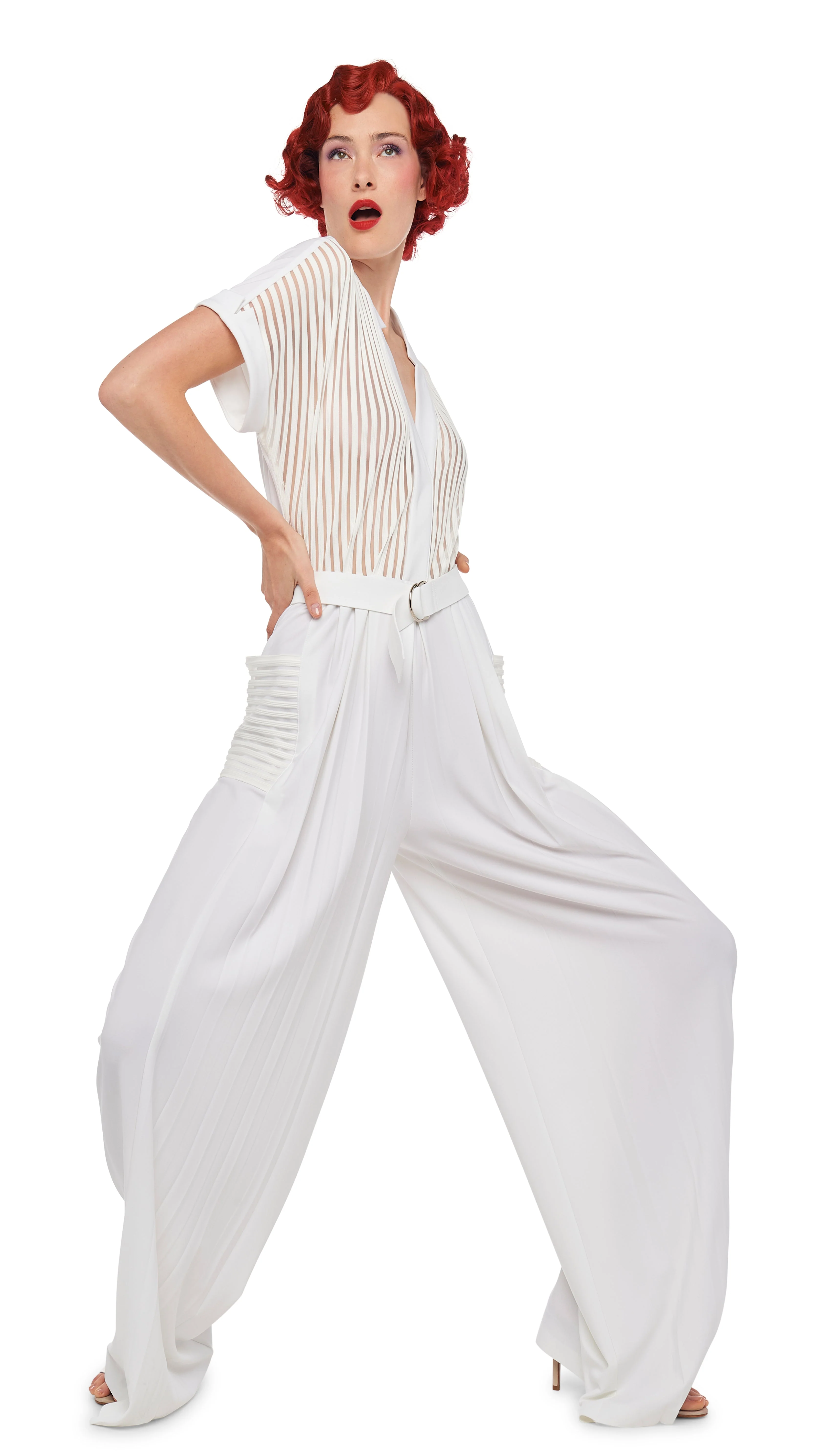 GERALYN SHORT SLEEVE JUMPSUIT - Image 5