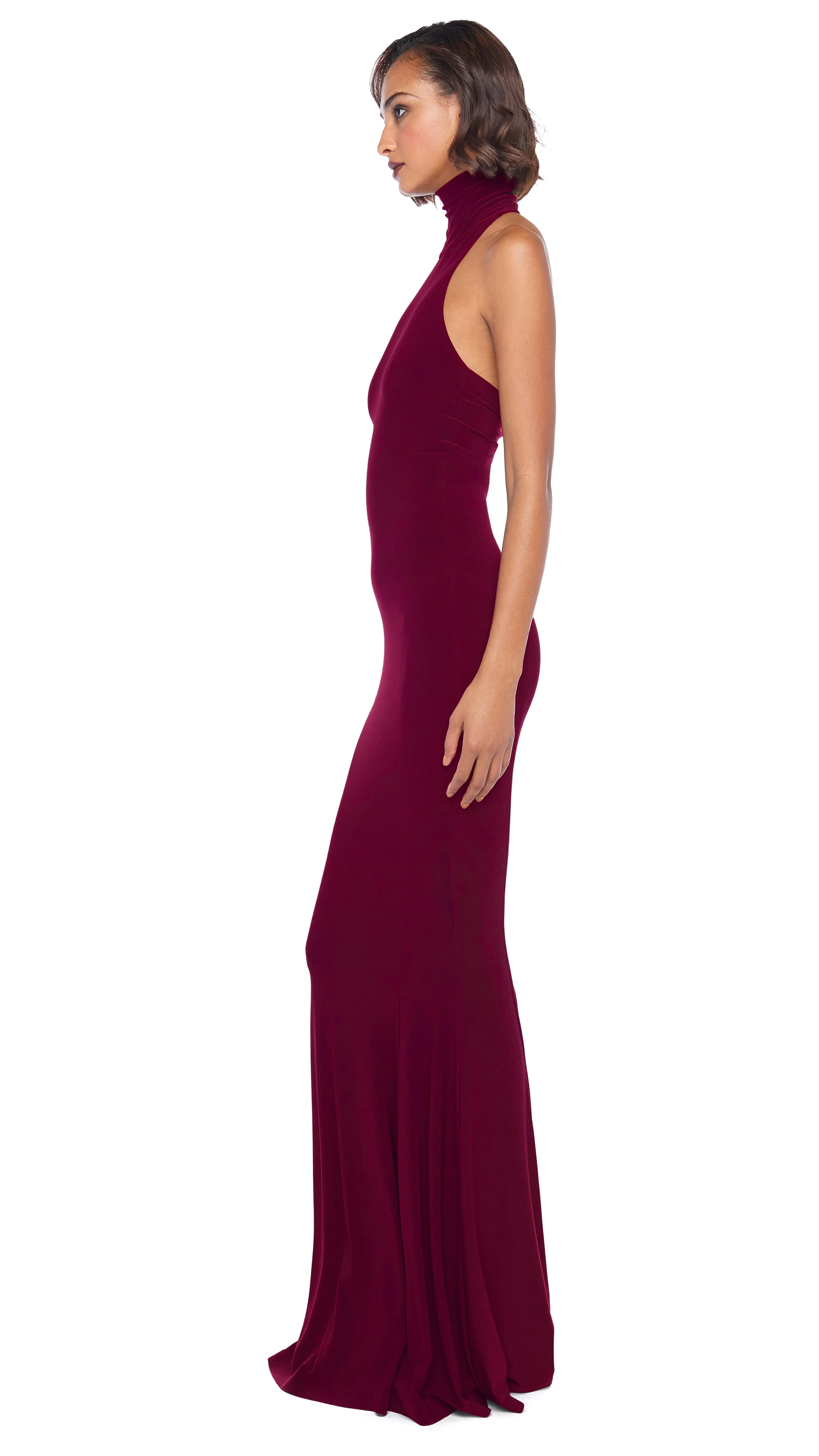 HALTER TURTLE FISHTAIL GOWN - Image 2