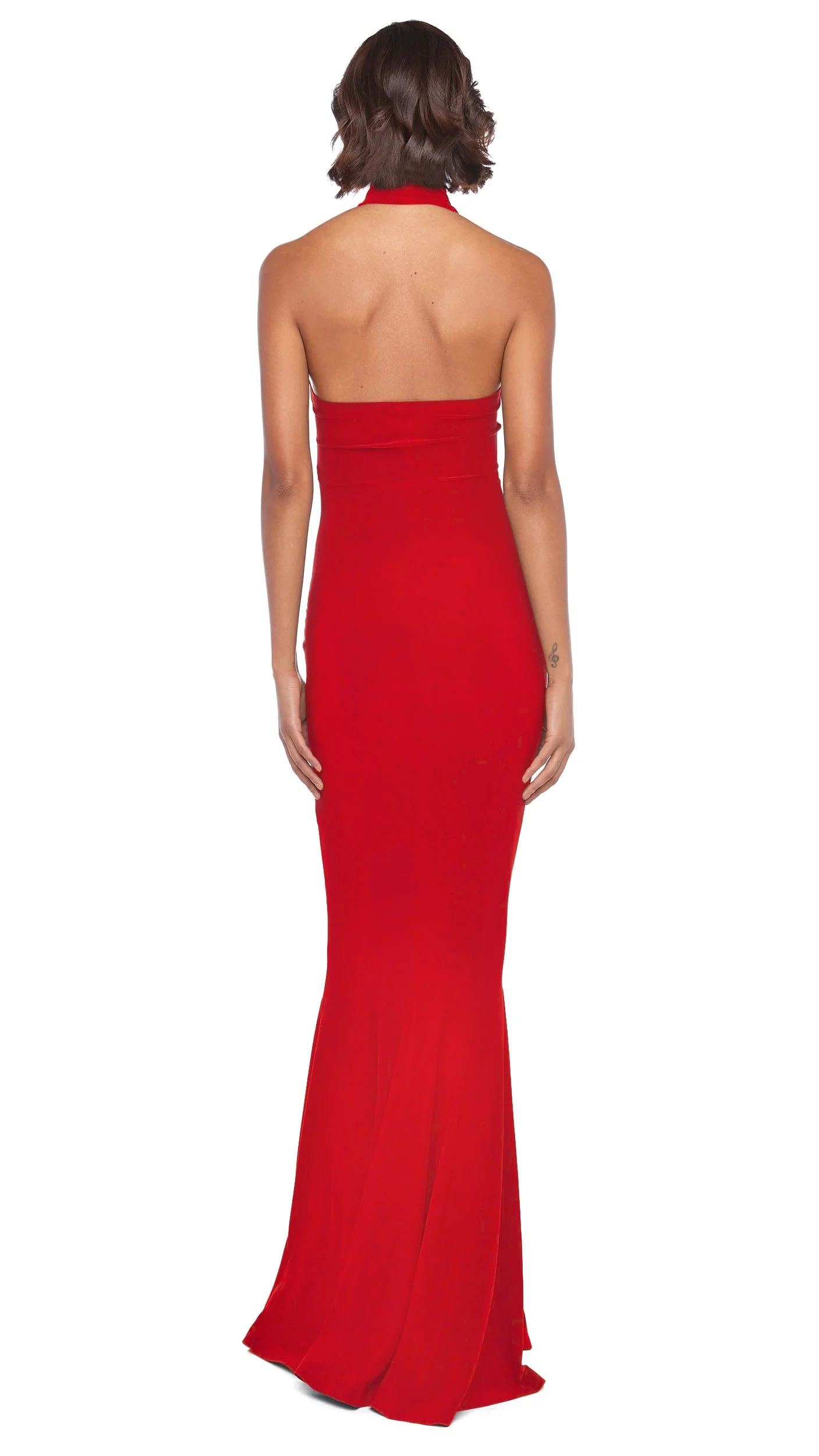 HALTER TURTLE FISHTAIL GOWN - Image 3