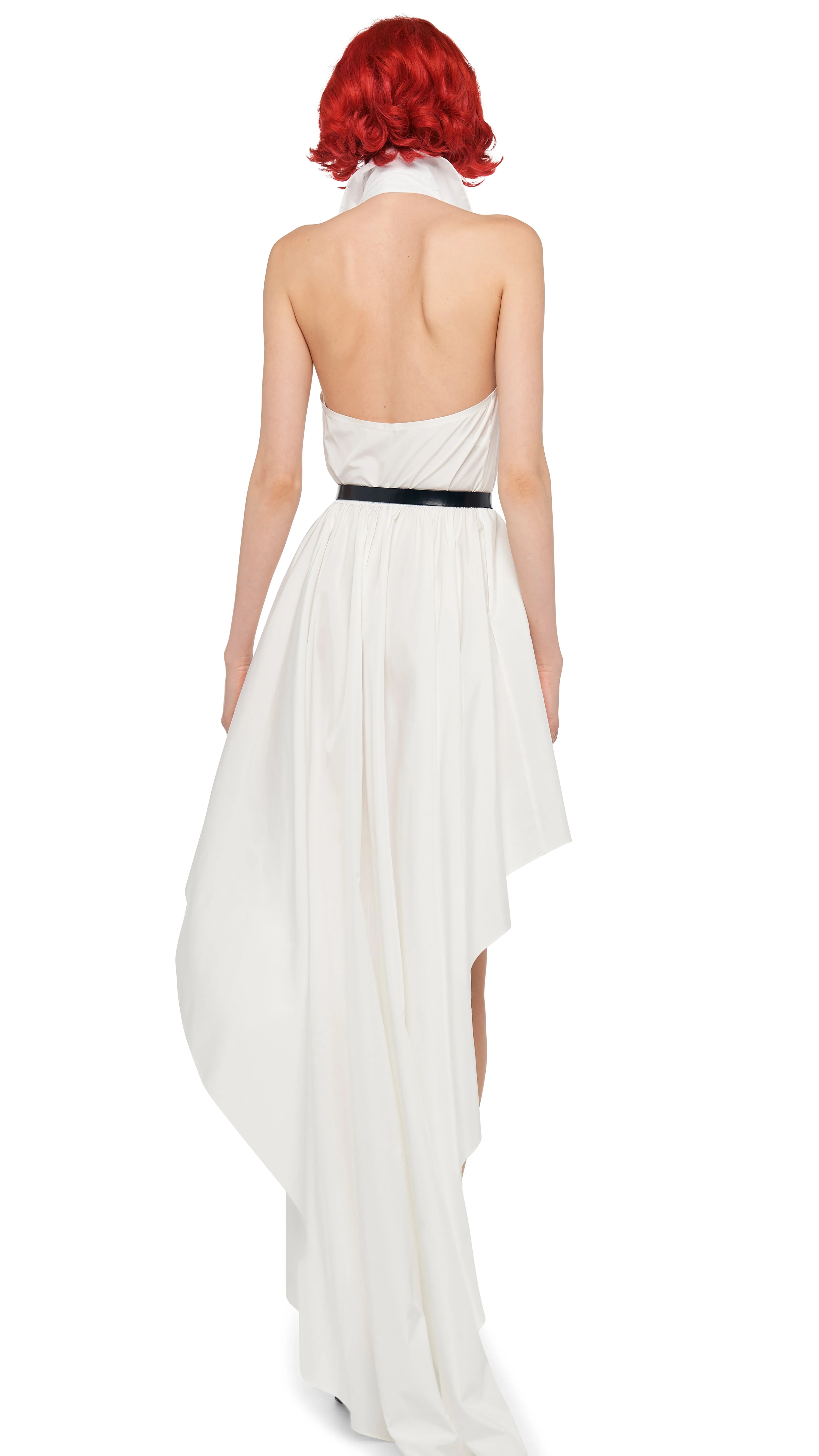 HI LOW NK HALTER FLARED DRESS - Image 3