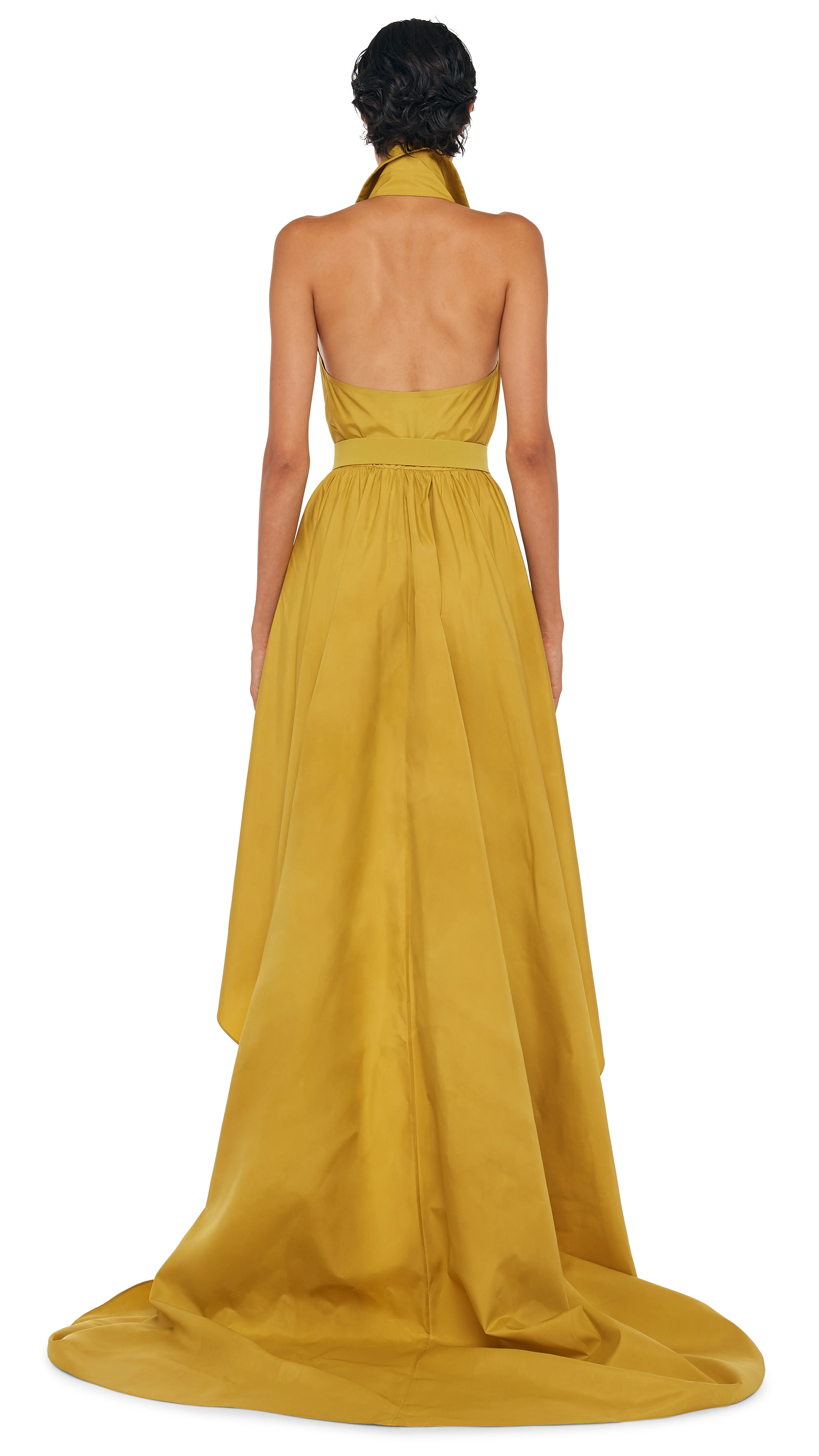 HI LOW NK HALTER FLARED GOWN - Image 4