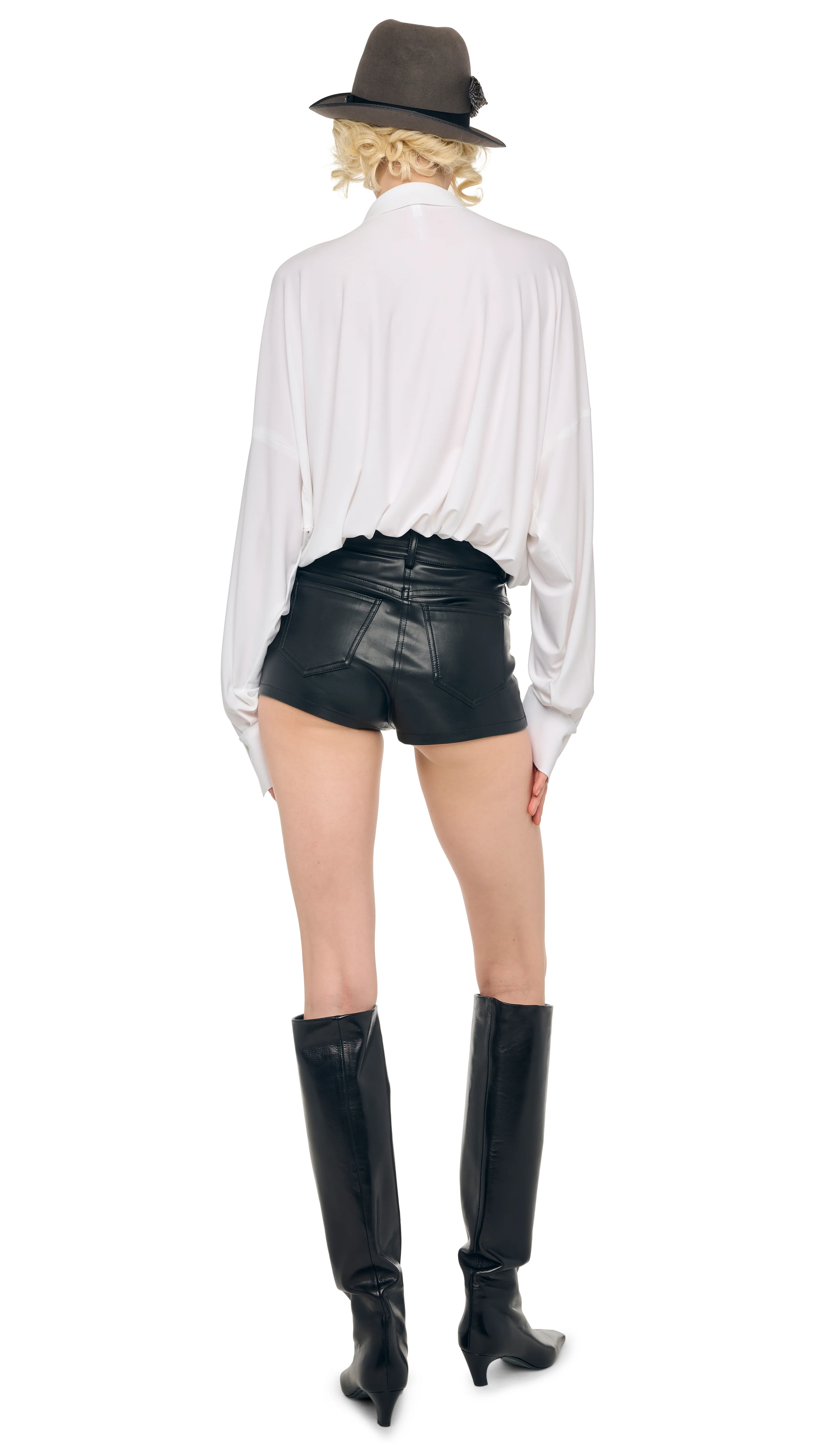 HIGH WAIST JEAN SHORT - Image 3