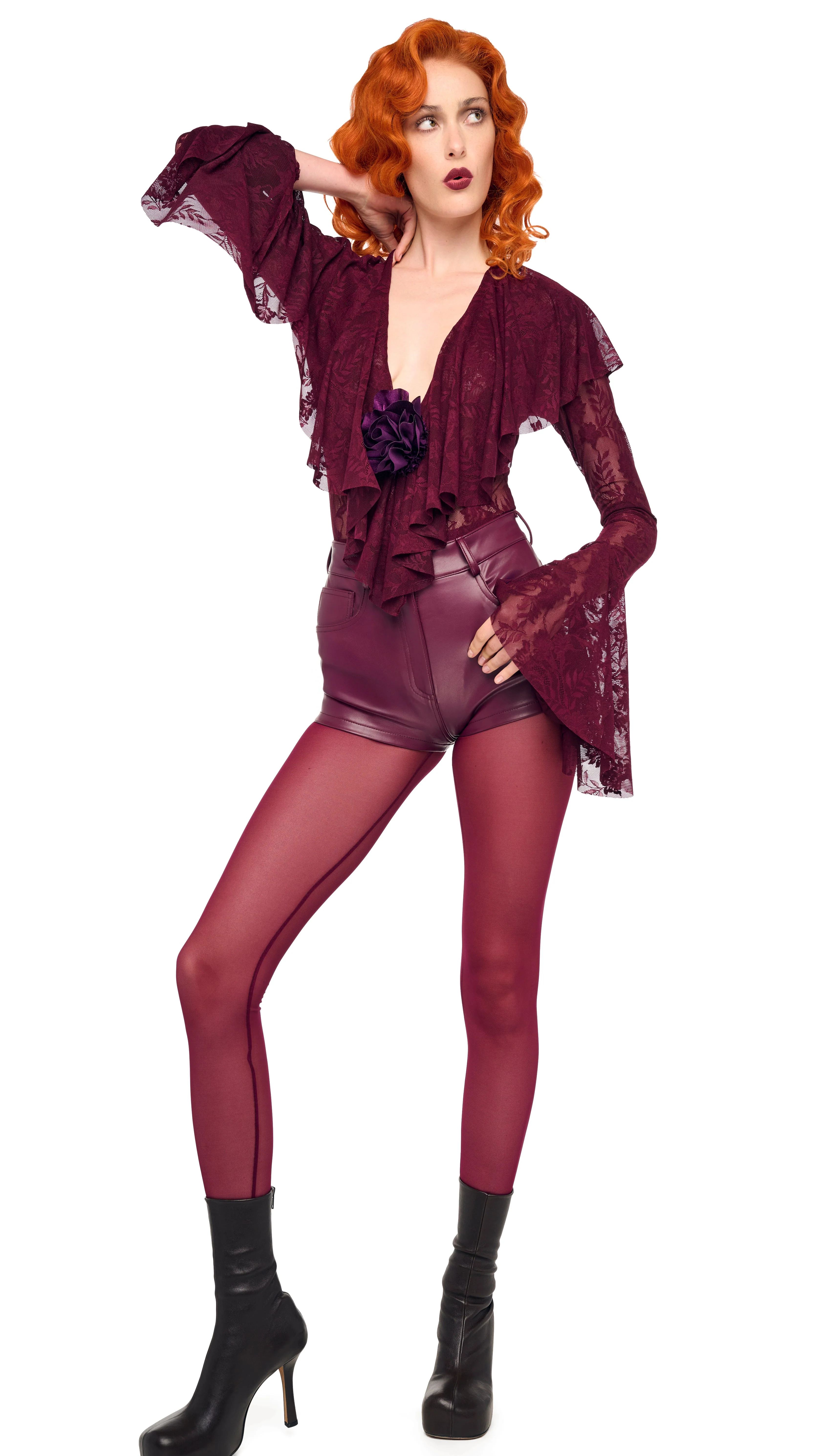 HIGH WAIST JEAN SHORT - Image 5