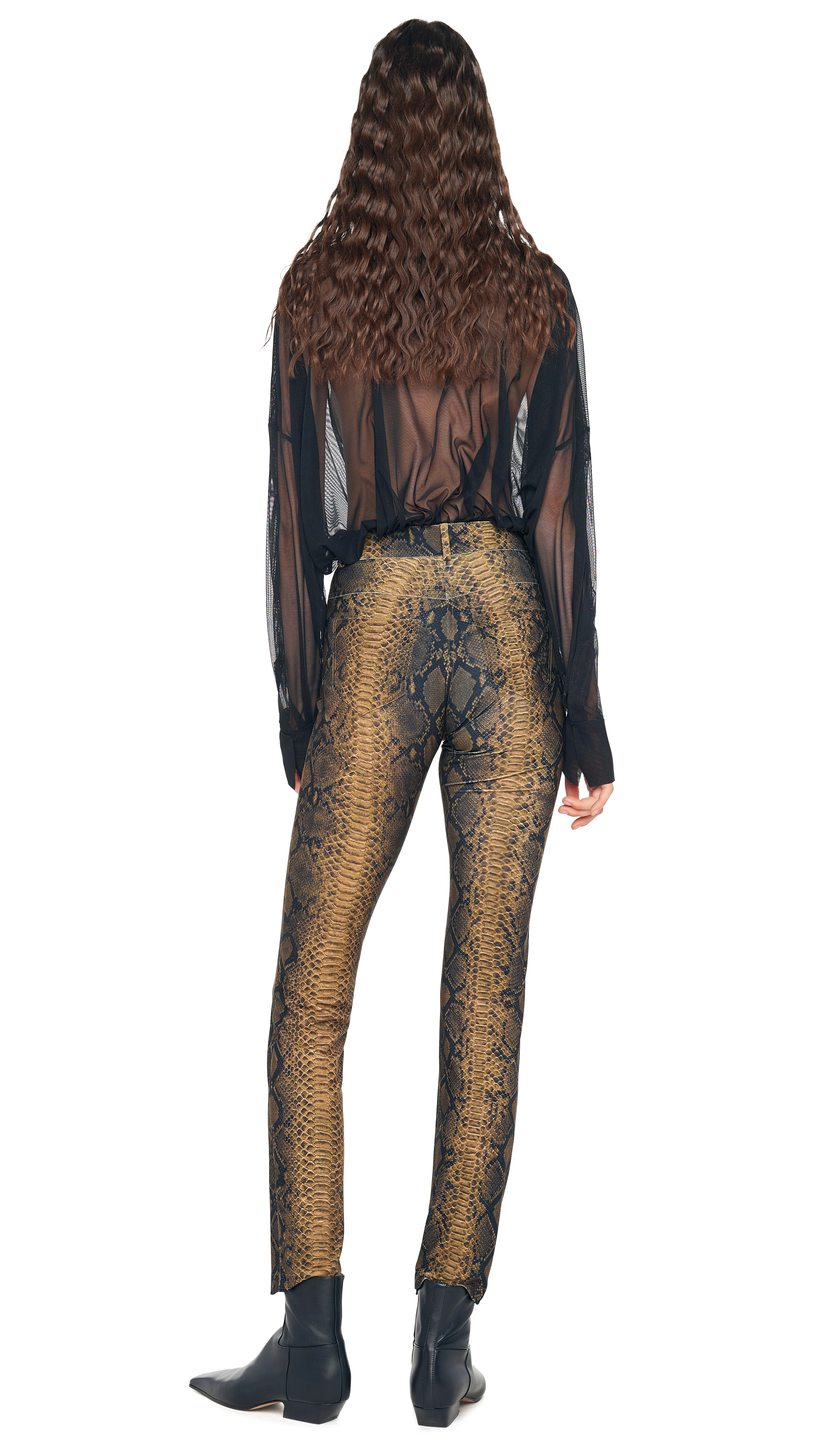 HIGH WAIST PENCIL JEAN - Image 3