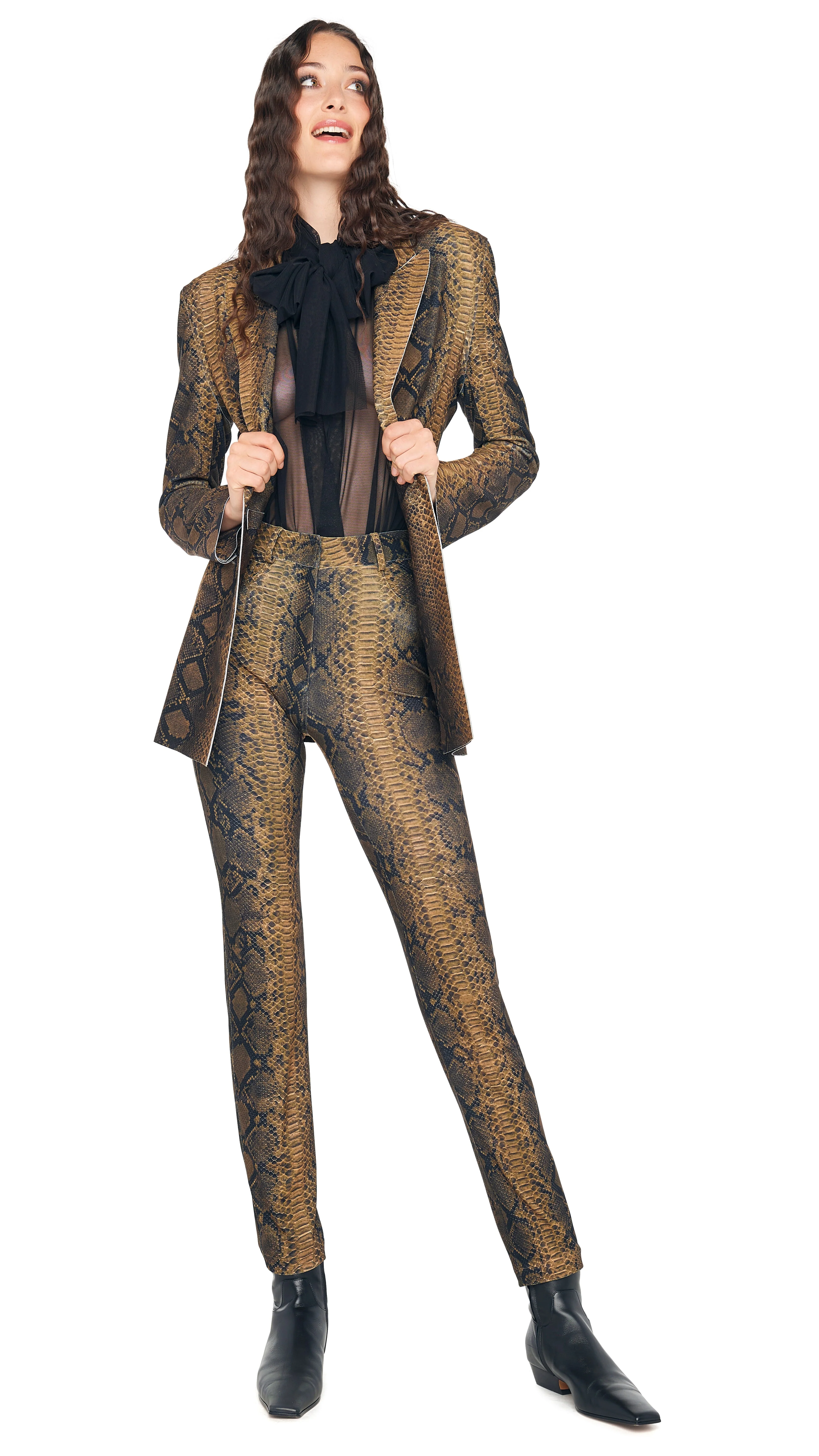 HIGH WAIST PENCIL JEAN - Image 5