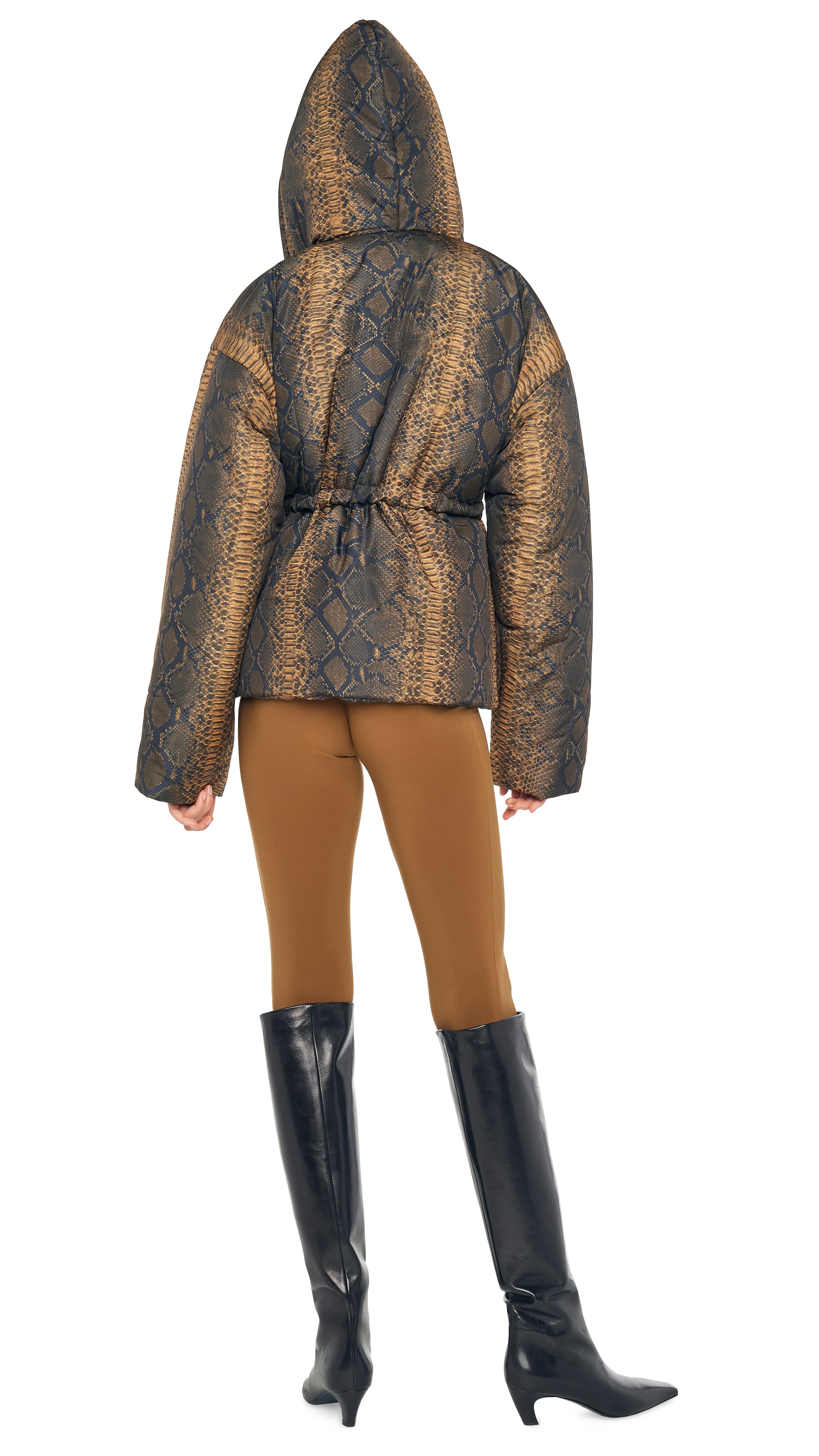 HOODED SLEEPING BAG JACKET - Image 4