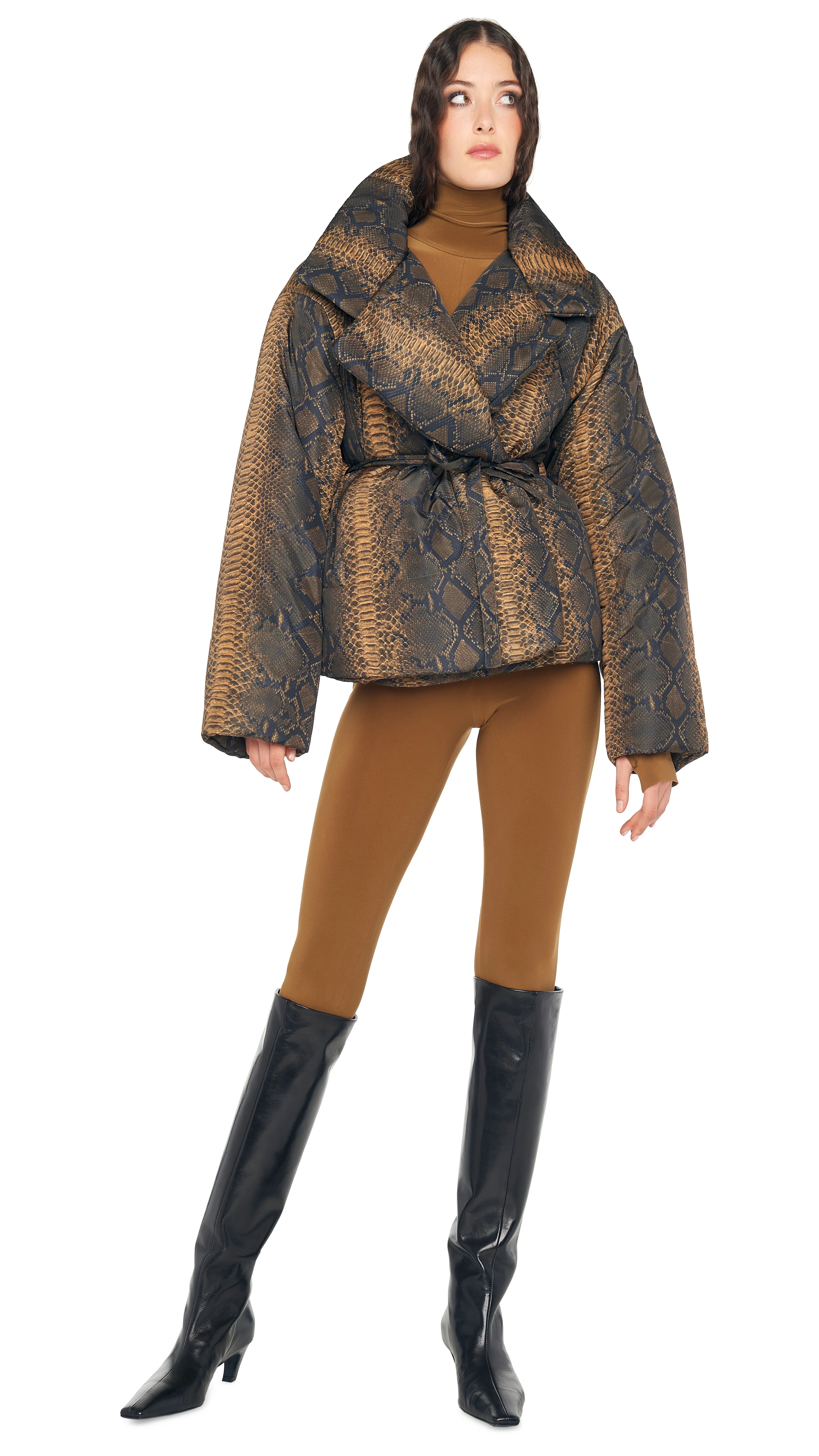 HOODED SLEEPING BAG JACKET - Image 7