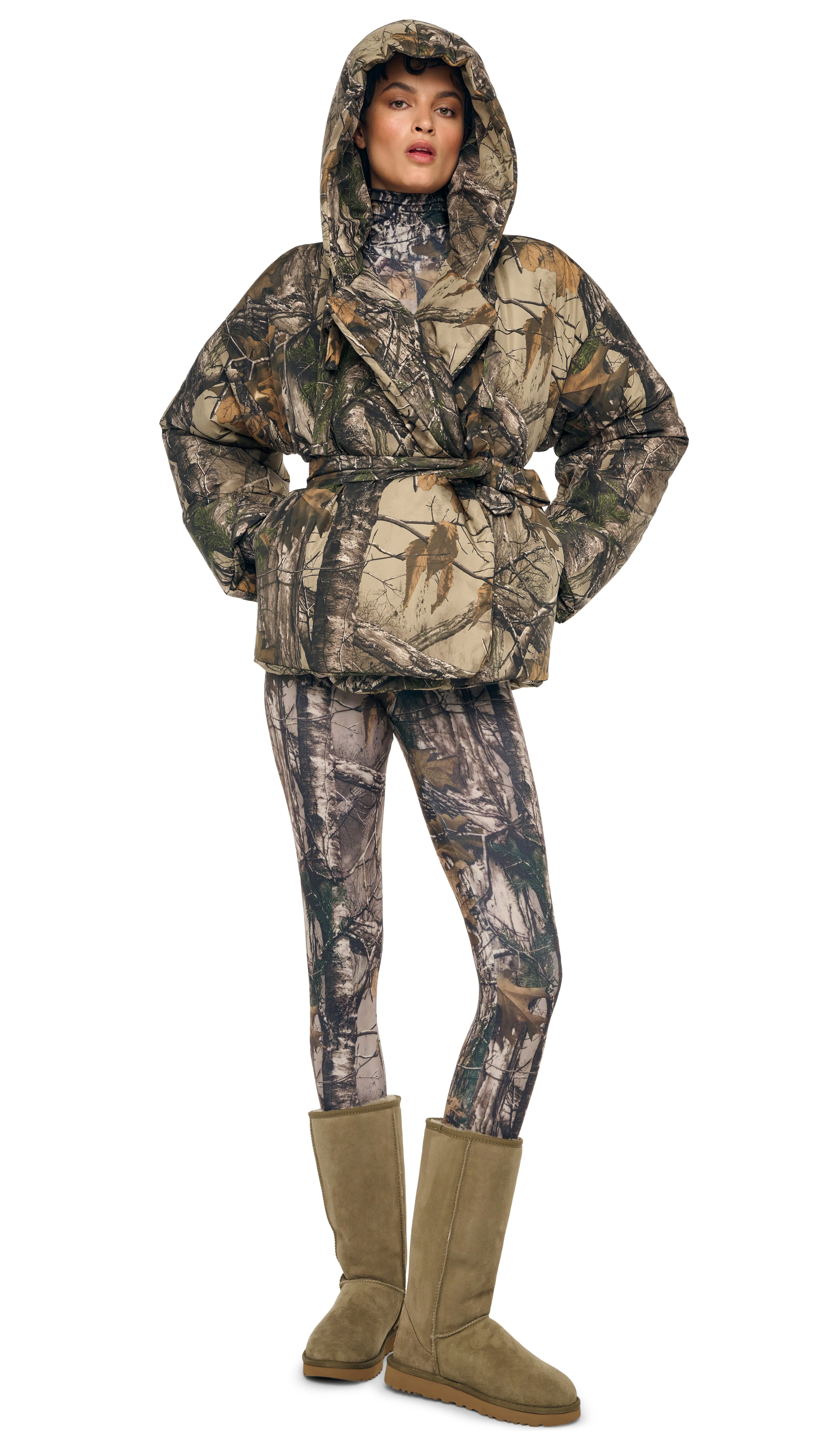 HOODED SLEEPING BAG JACKET W/ DRAWSTRINGS - Image 5