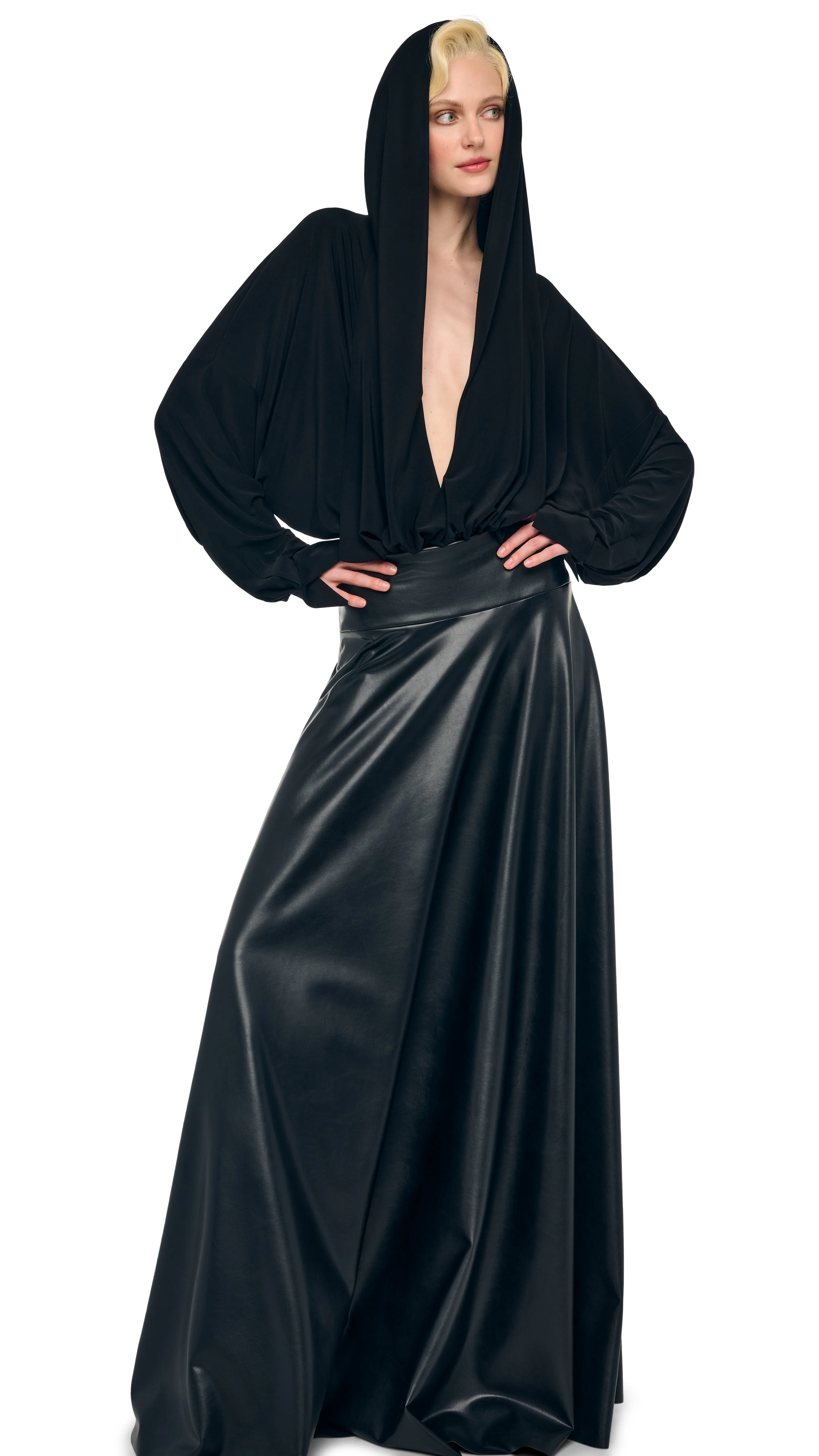 HOODED SUPER OS BF NK SHIRT BODYSUIT - Image 4