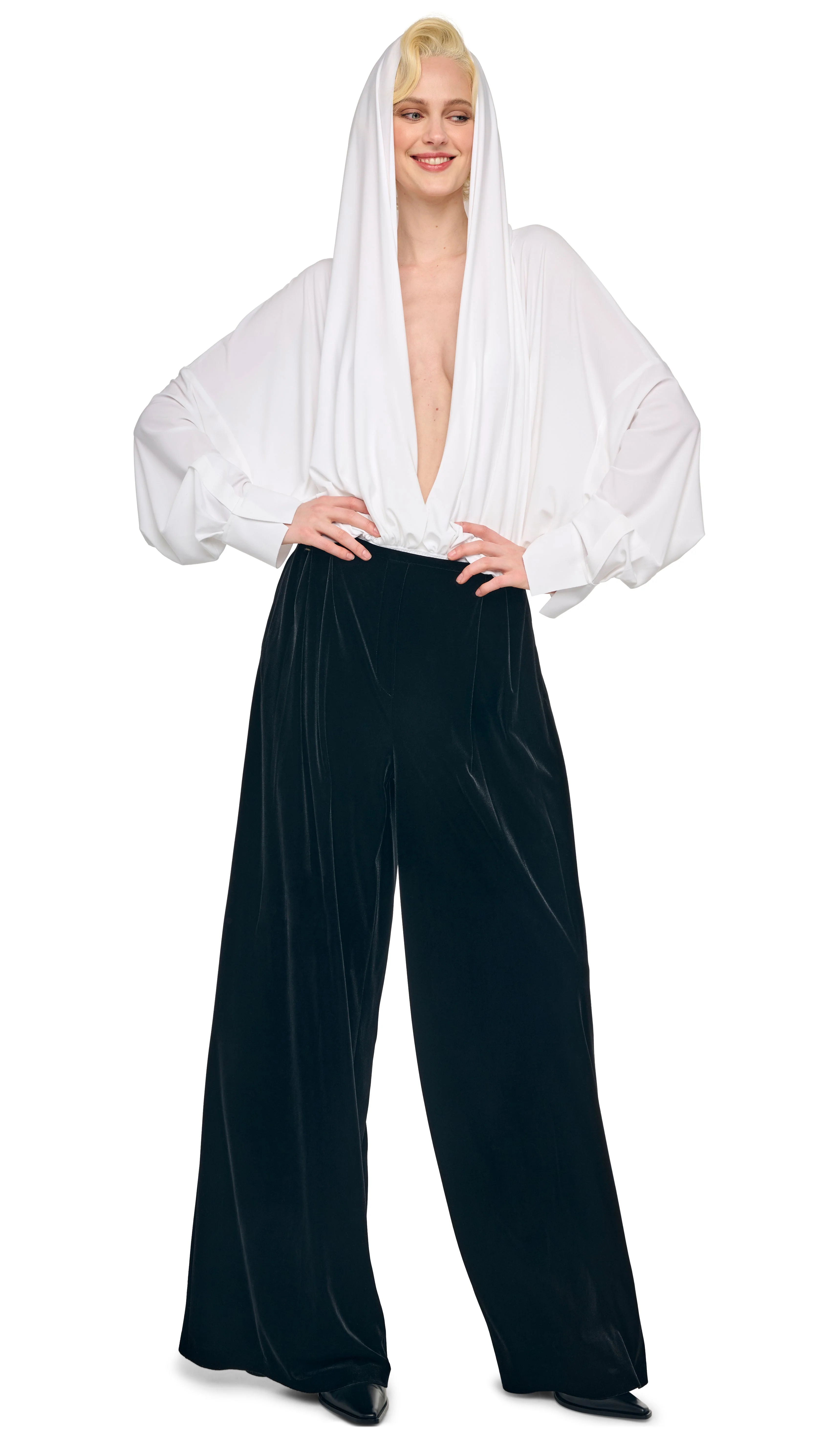 HOODED SUPER OS BF NK SHIRT BODYSUIT - Image 4