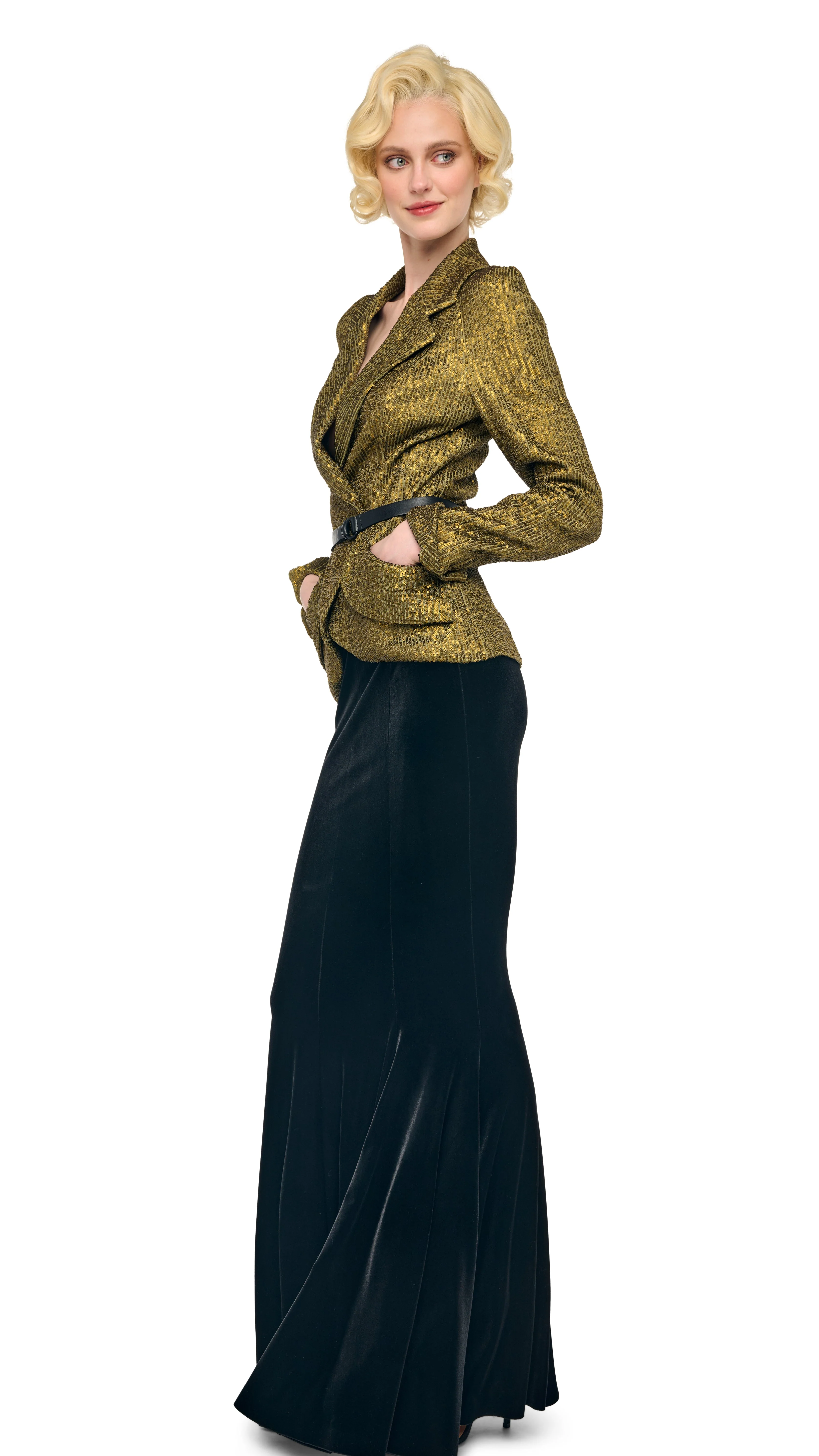 LONG FISHTAIL SKIRT - Image 4