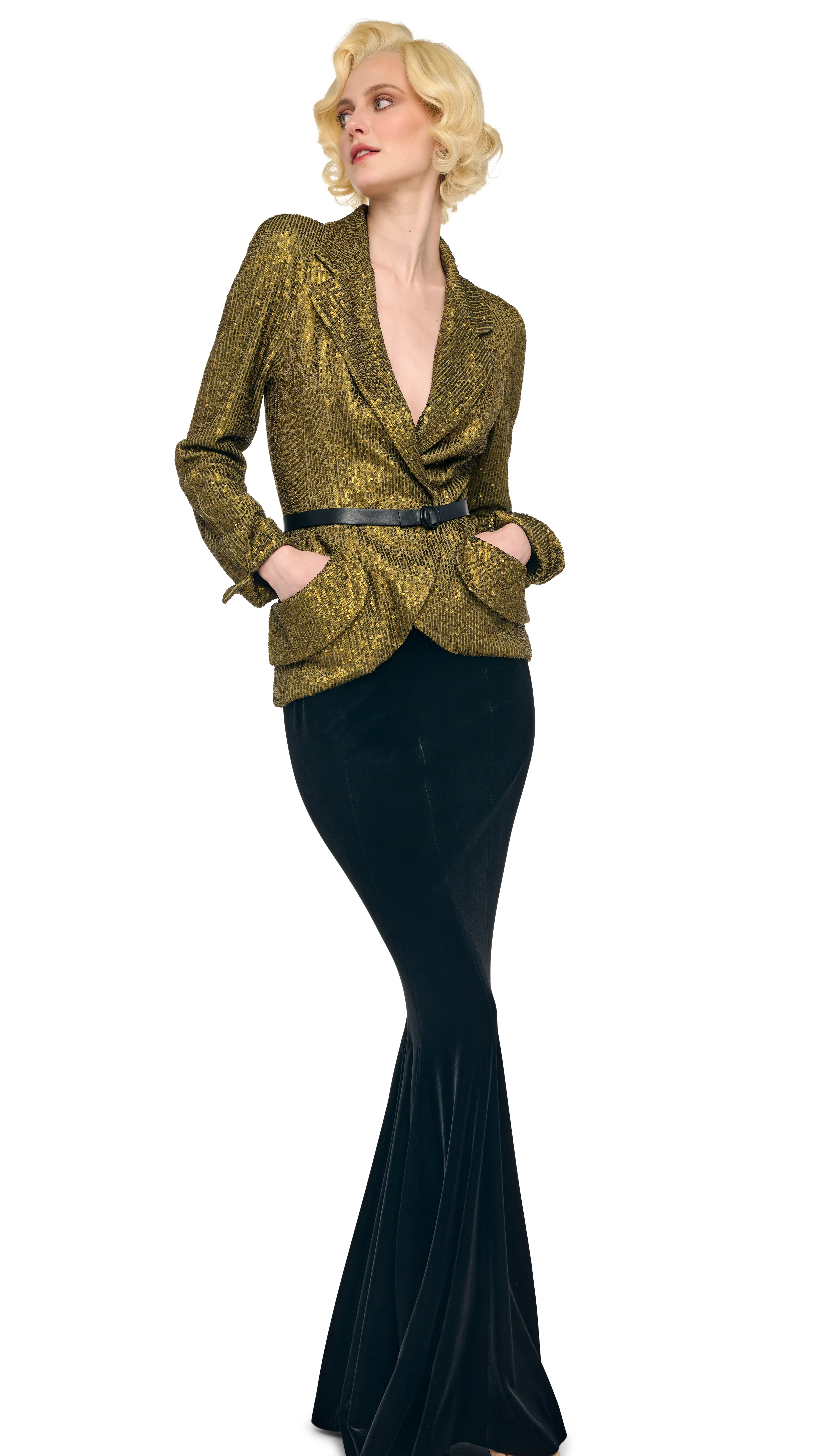 LONG FISHTAIL SKIRT - Image 6