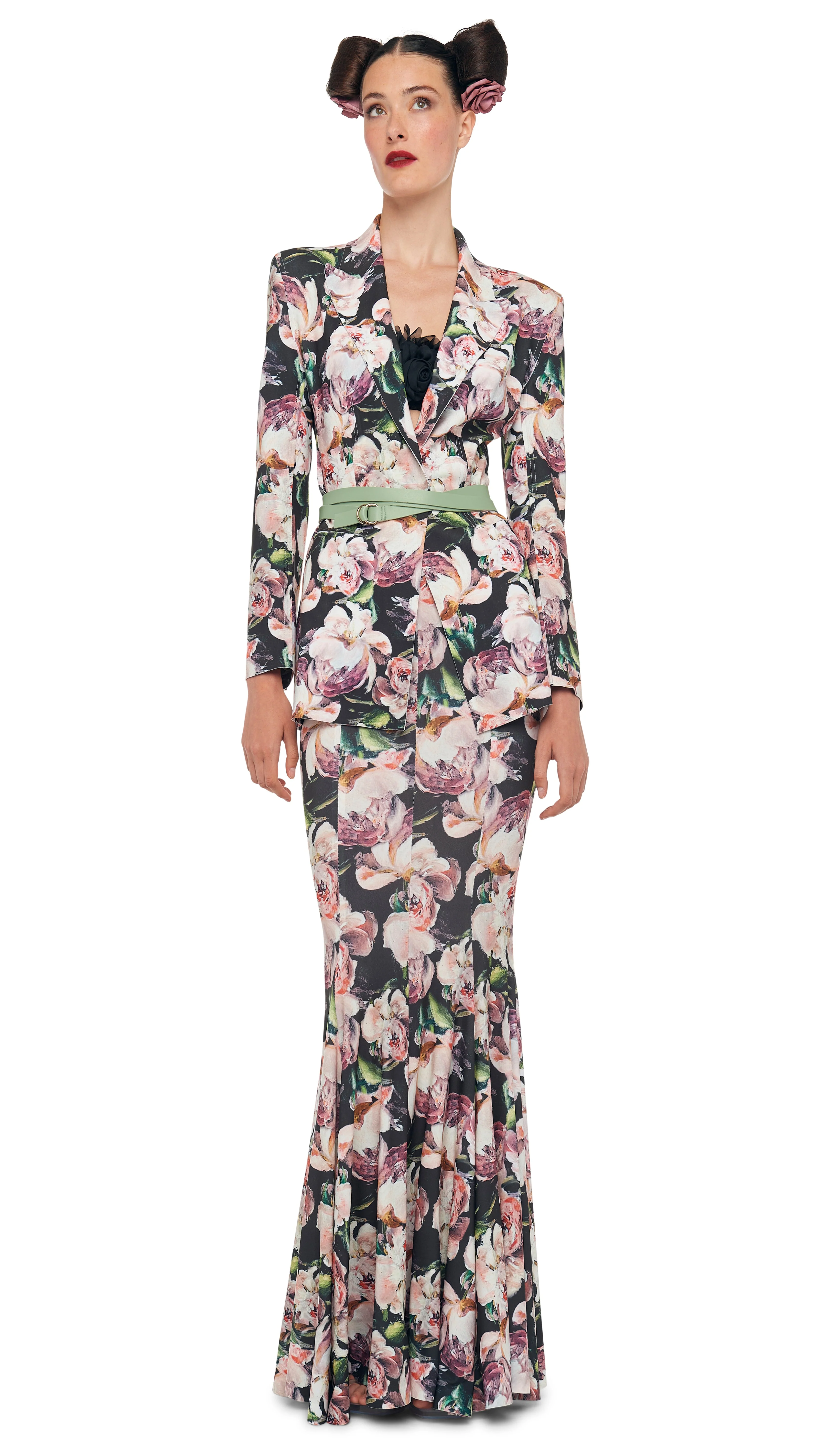 LONG FISHTAIL SKIRT - Image 2