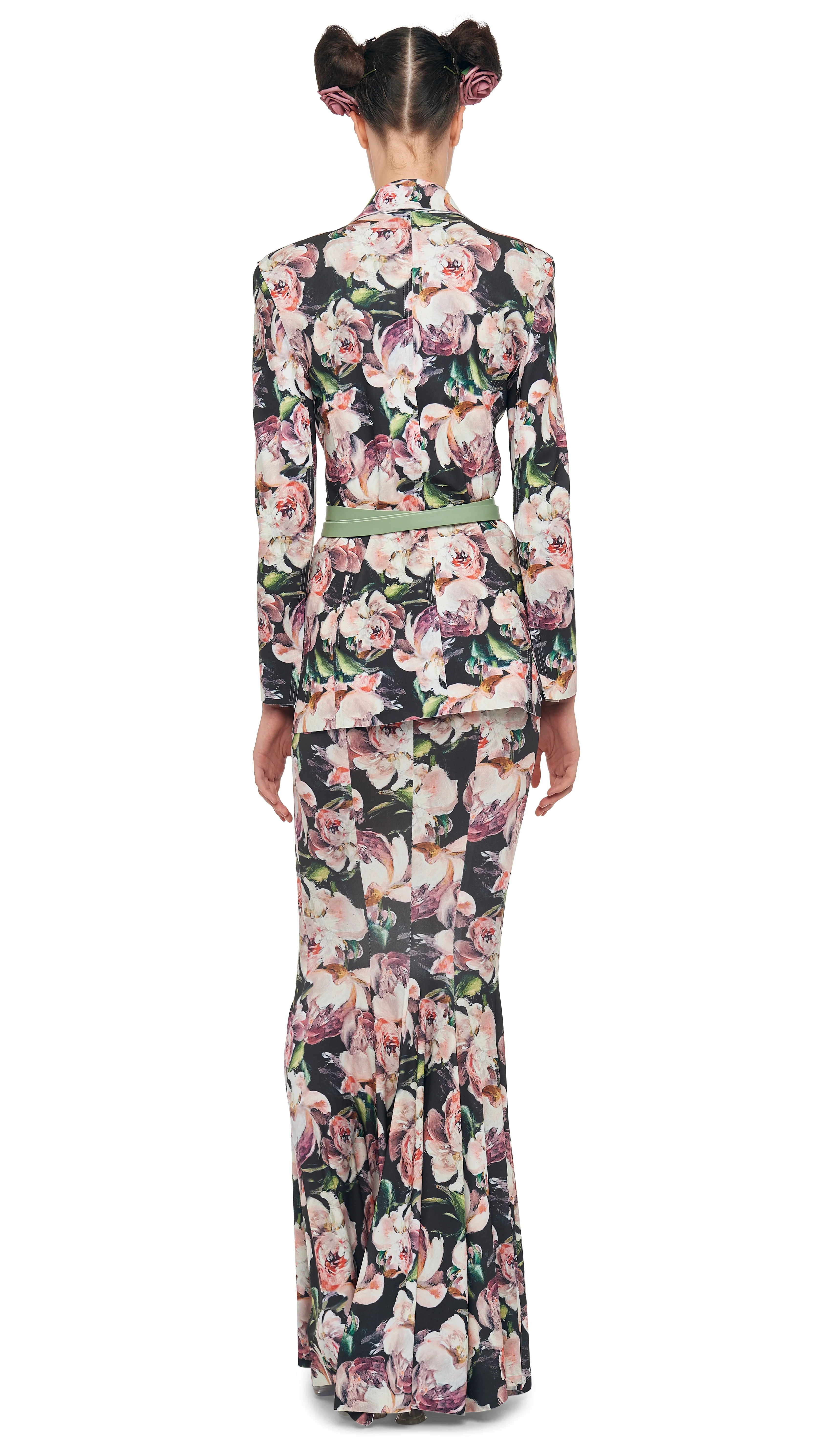 LONG FISHTAIL SKIRT - Image 4