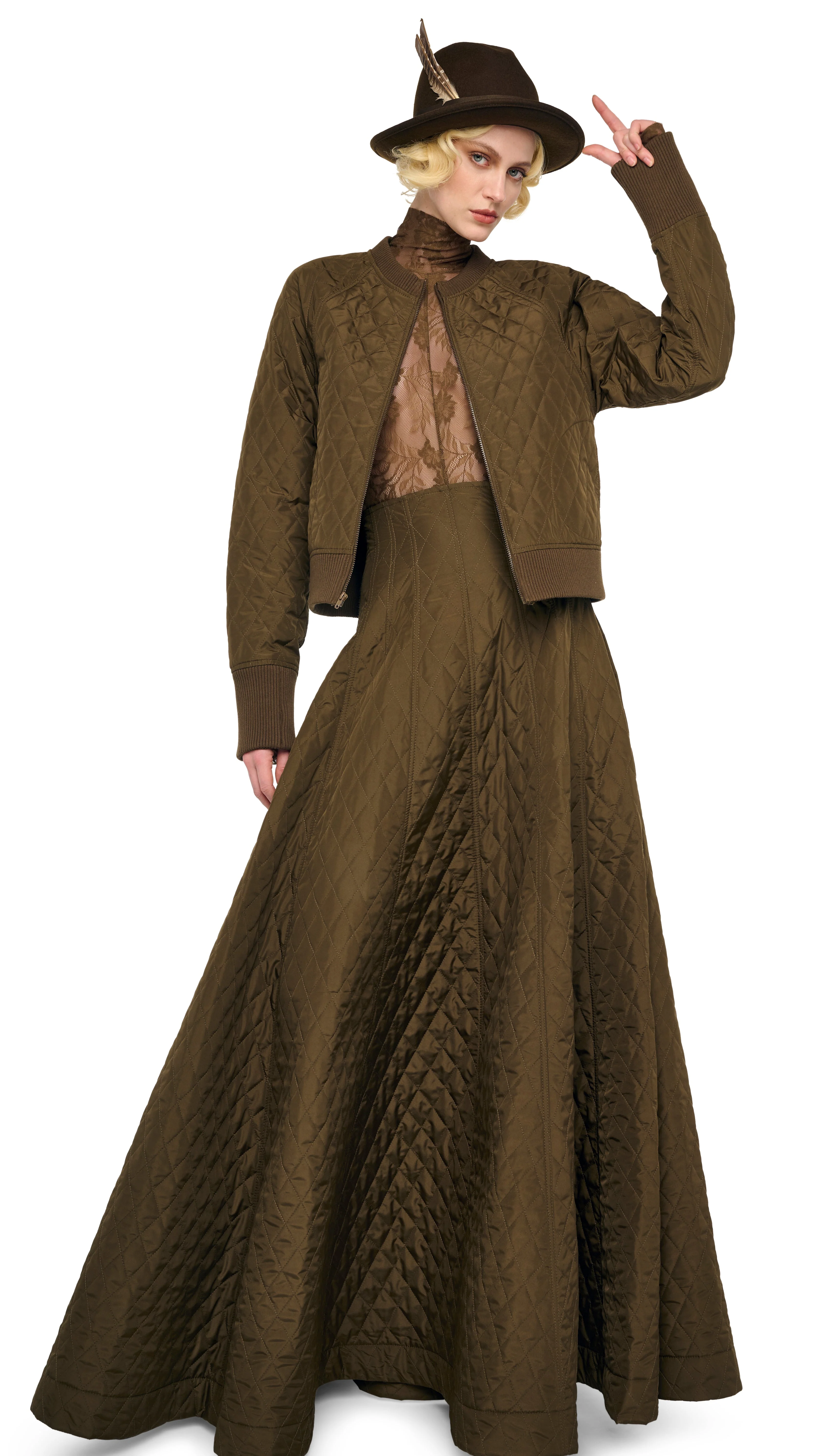 LONG GRACE SKIRT - Image 4