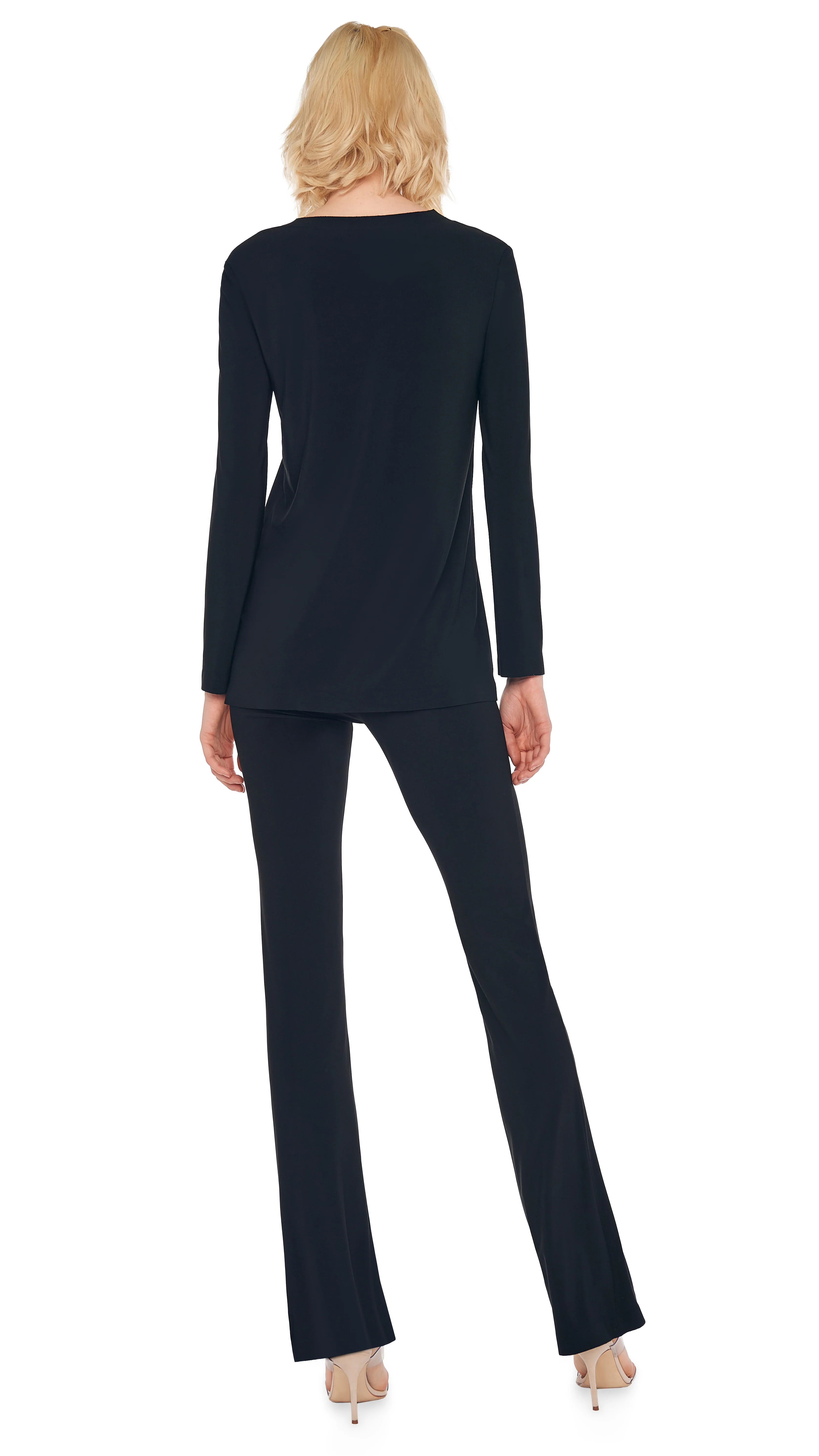 LONG SLEEVE CREW TOP - Image 3