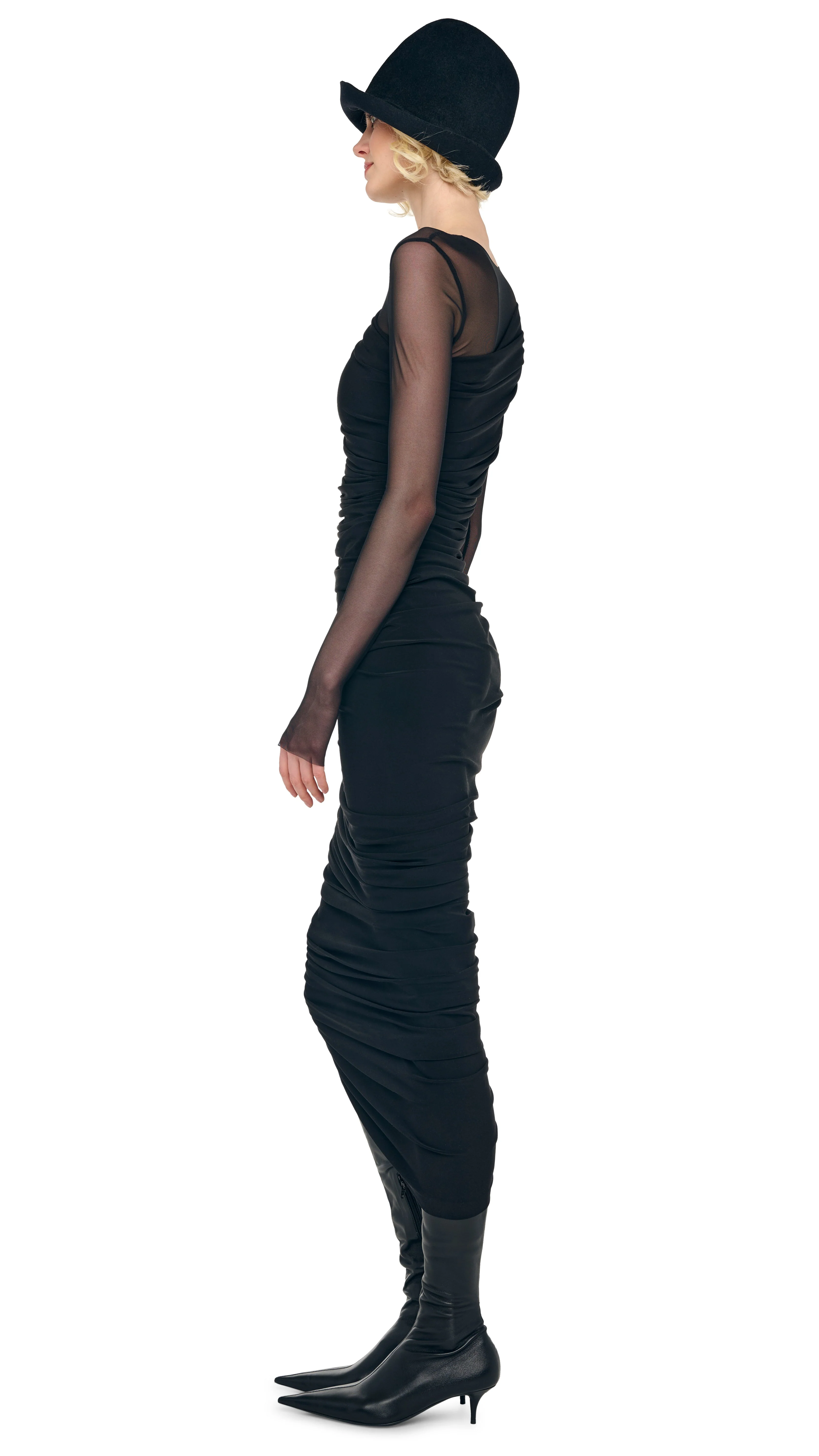 LONG SLEEVE DIANA GOWN + LEGGING W/ FOOTIE - Image 2