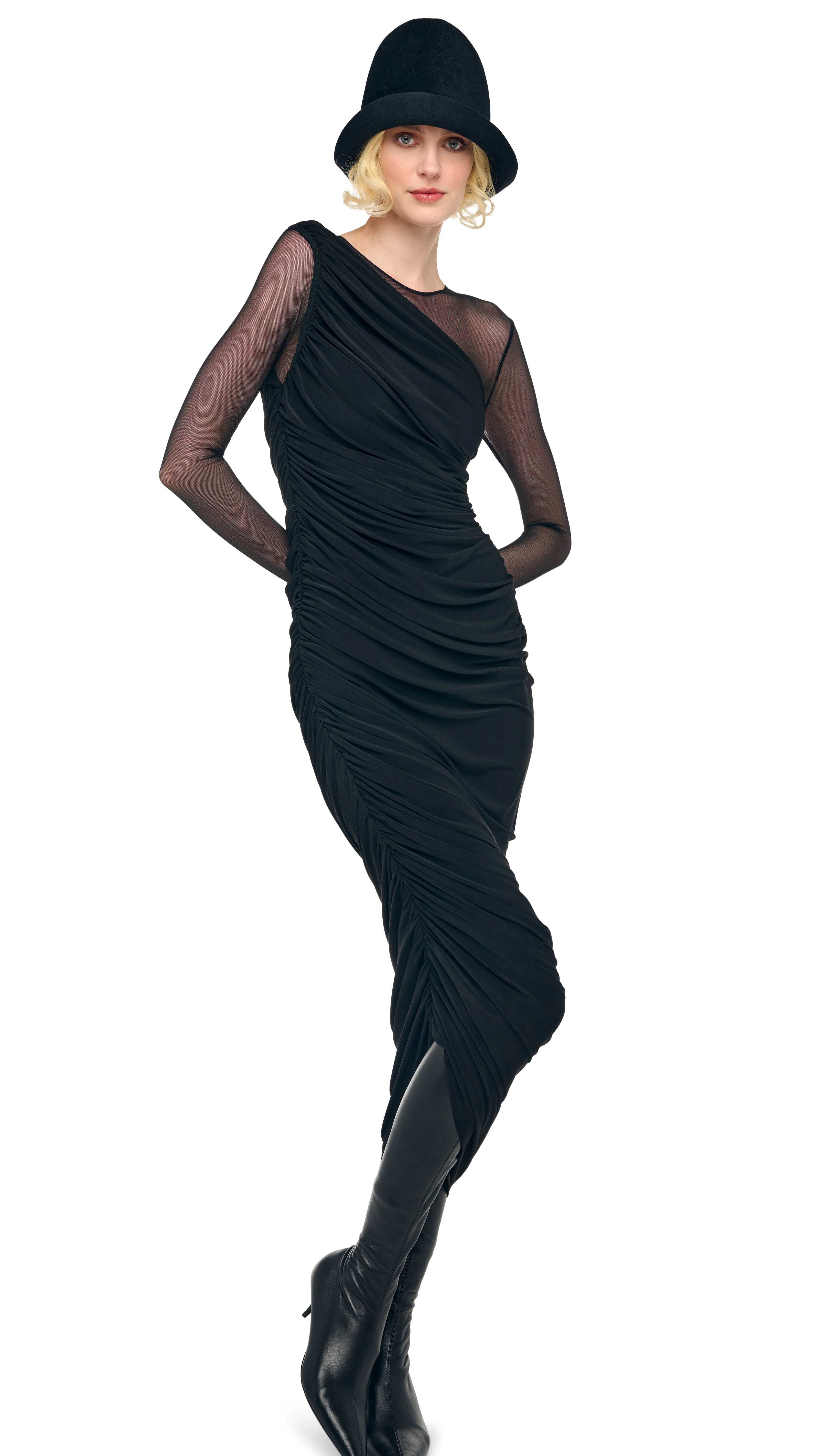 LONG SLEEVE DIANA GOWN + LEGGING W/ FOOTIE - Image 6