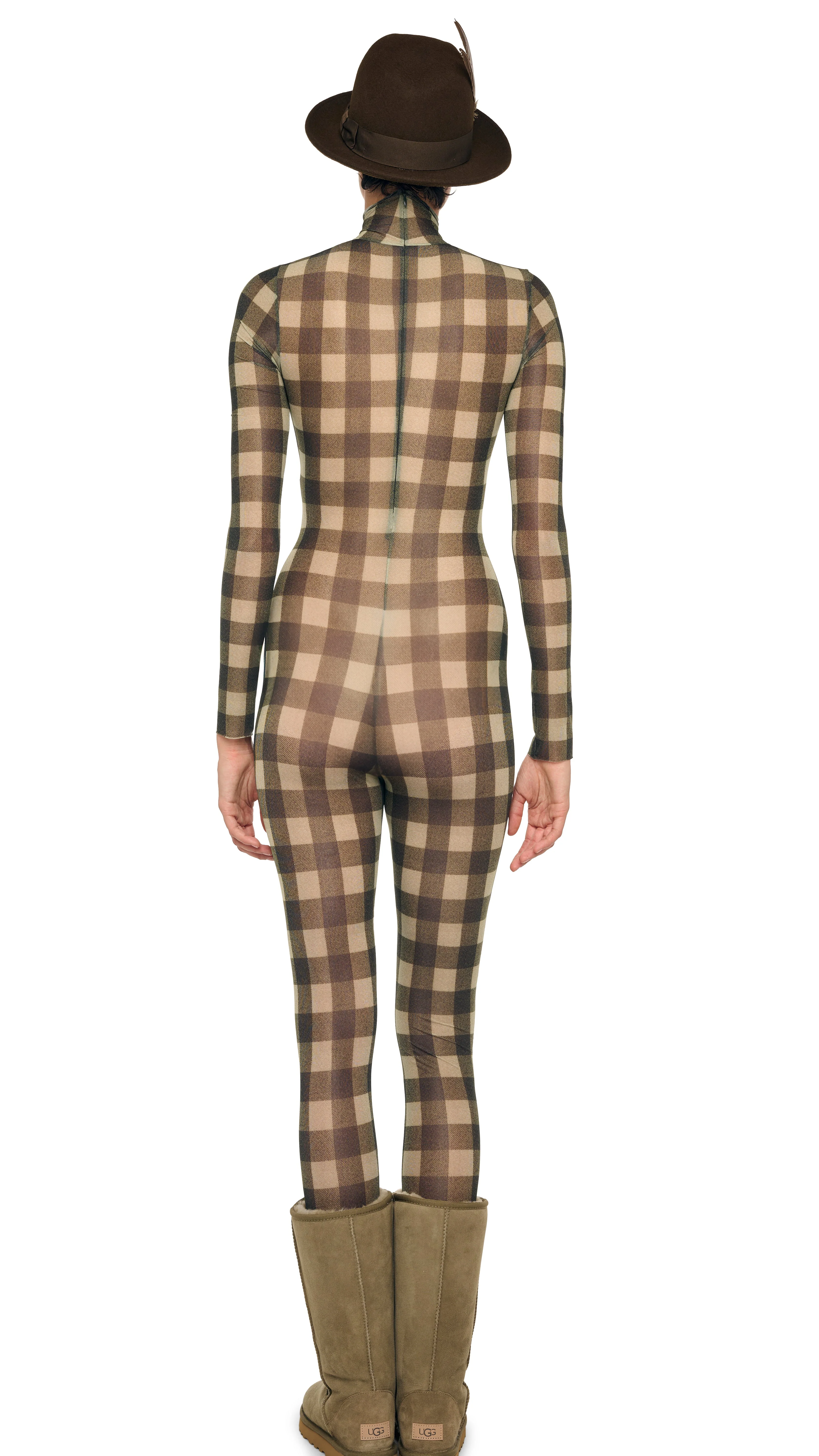 LONG SLEEVE SLIM FIT TURTLE CATSUIT - Image 3