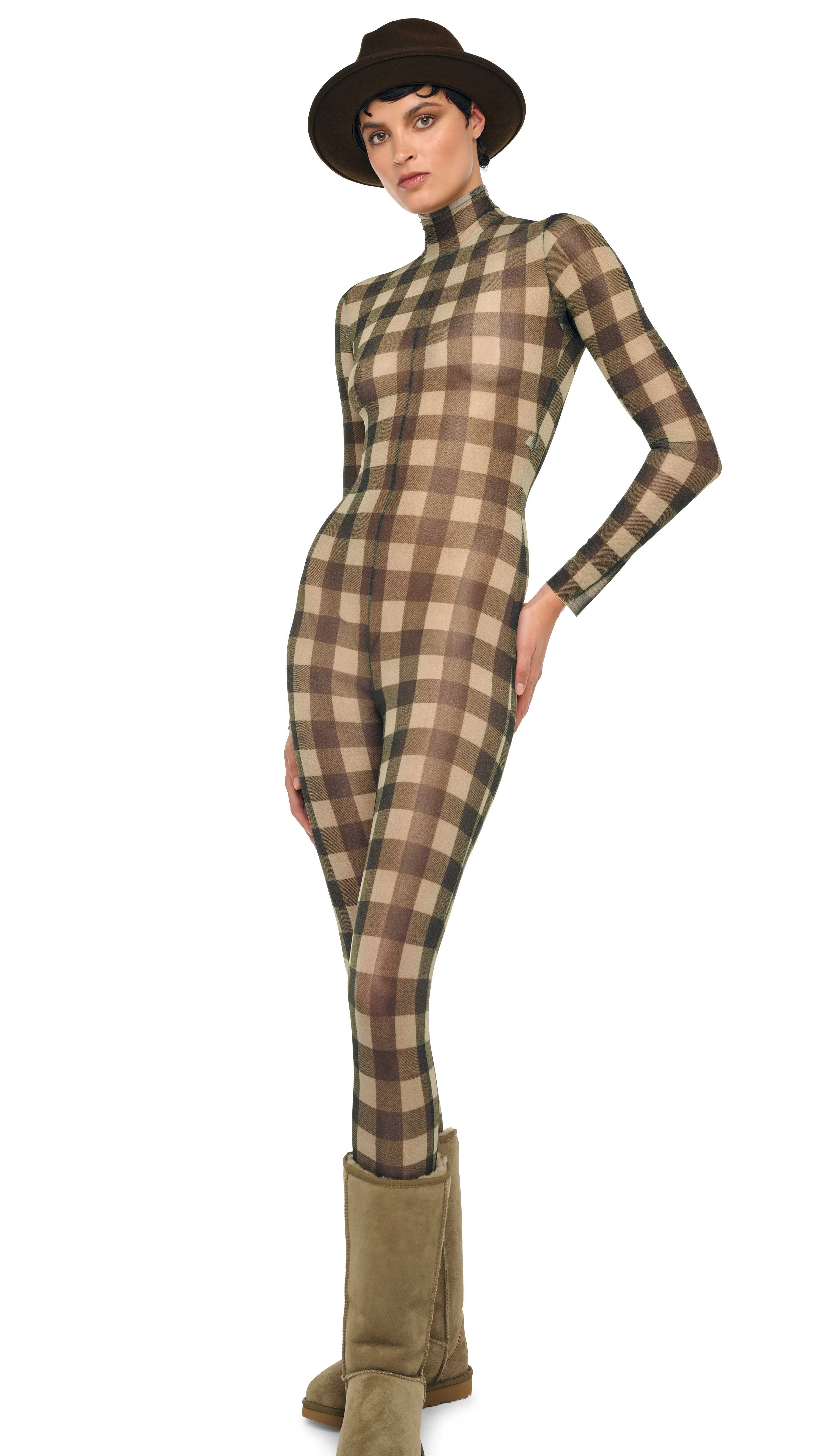 LONG SLEEVE SLIM FIT TURTLE CATSUIT - Image 4