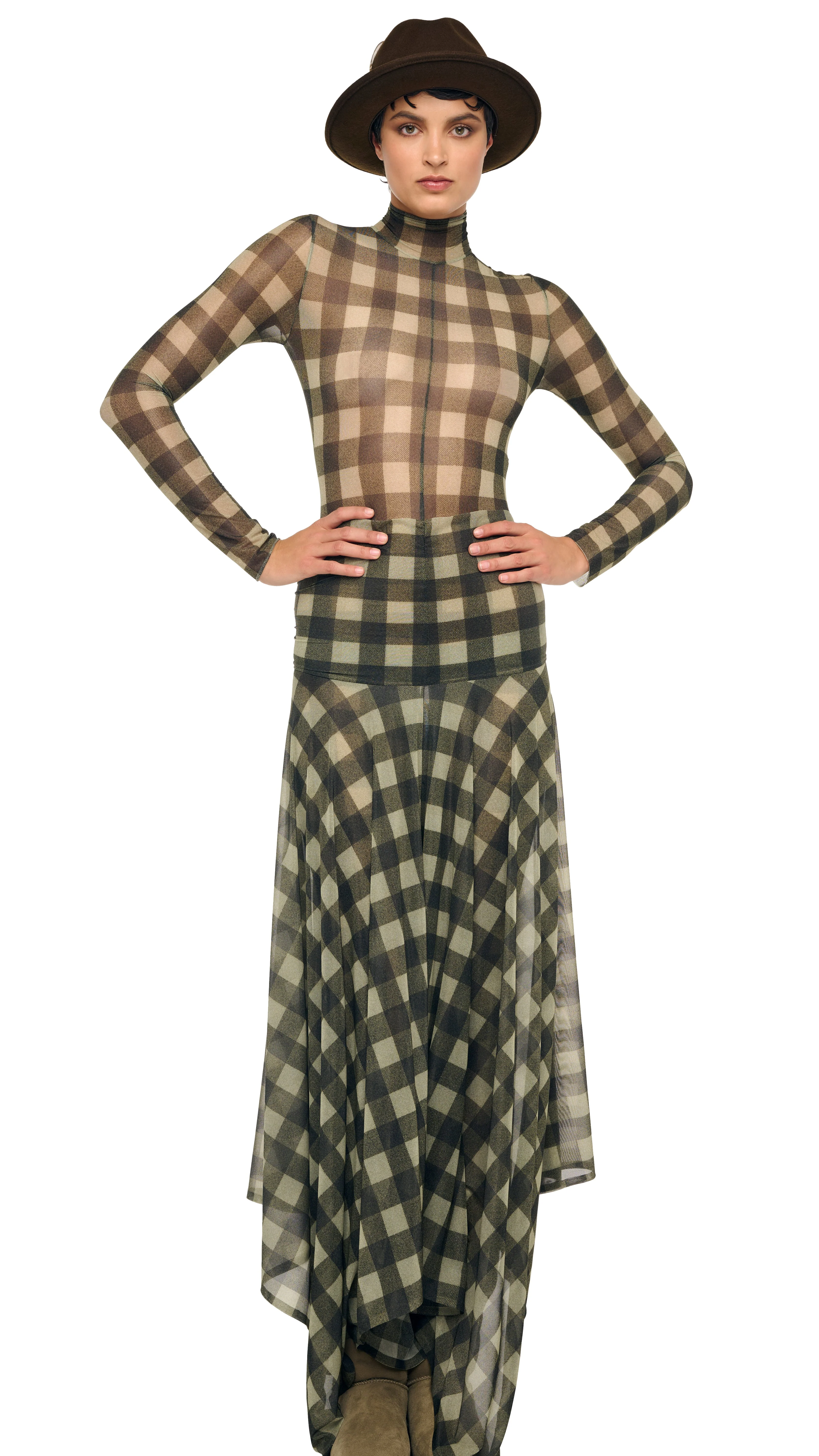 LONG SLEEVE SLIM FIT TURTLE CATSUIT - Image 9