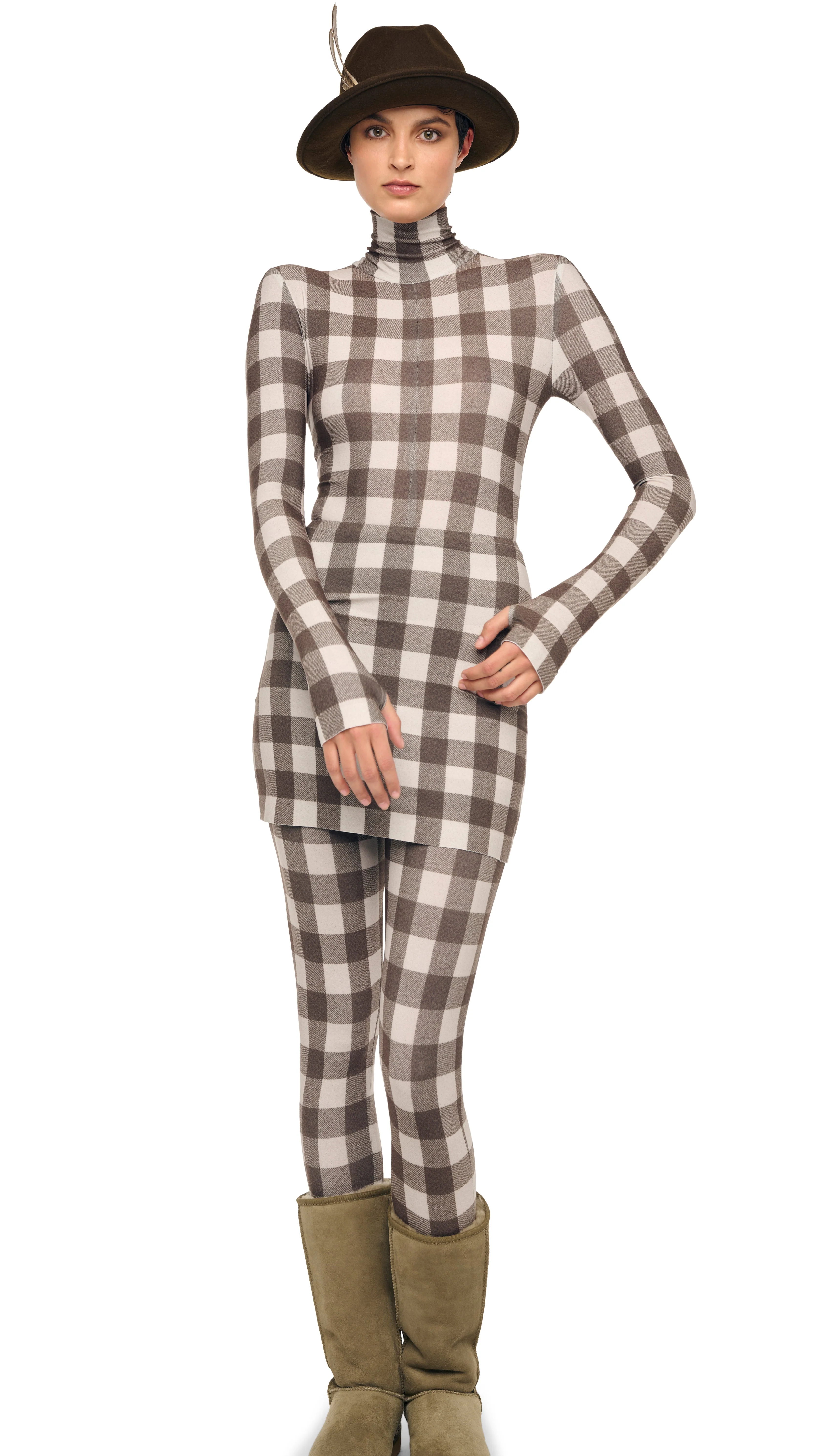 LONG SLEEVE TURTLE CATSUIT W/ FOOTIE - Image 5