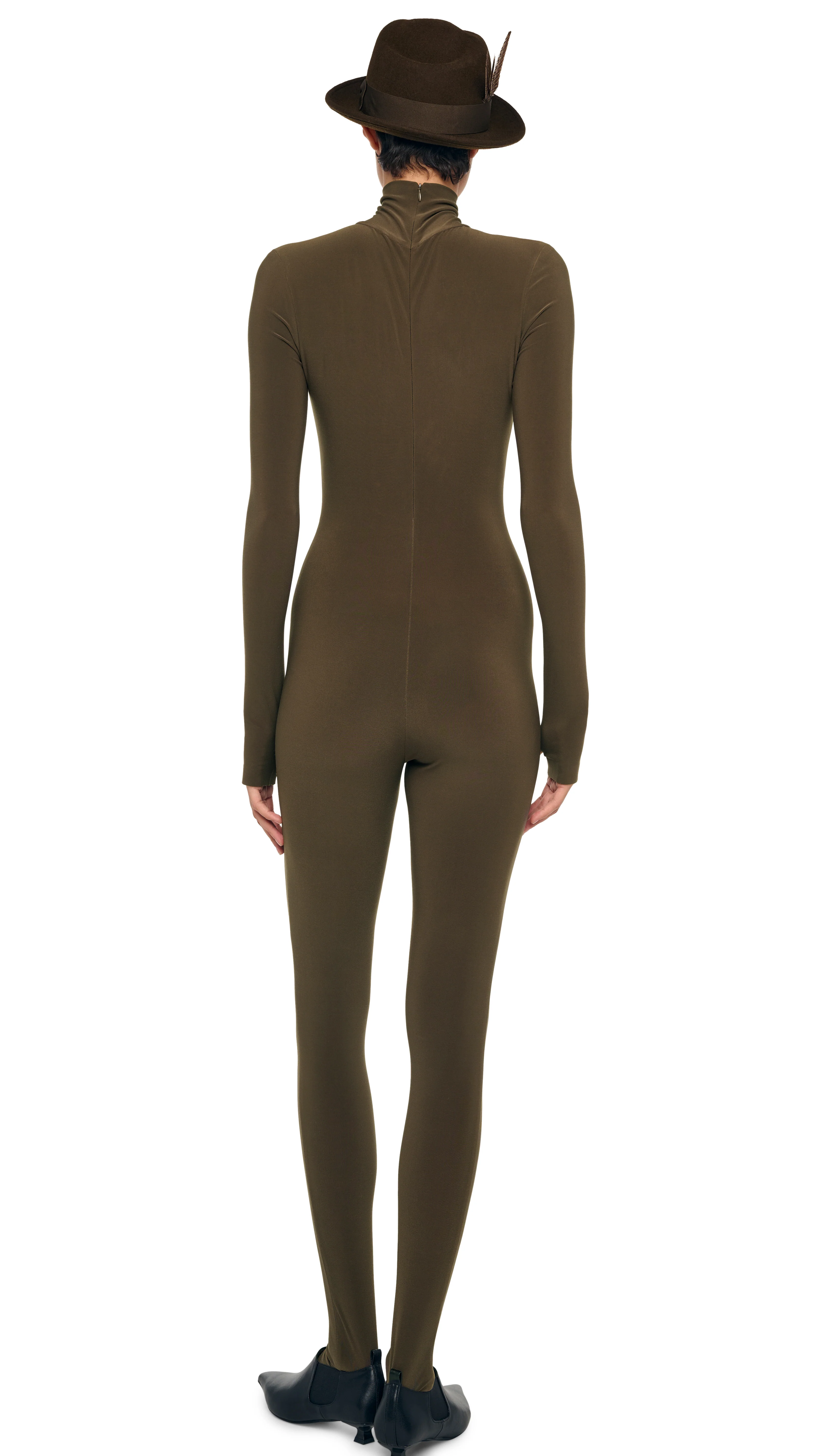 LONG SLEEVE TURTLE CATSUIT W/ FOOTIE - Image 3